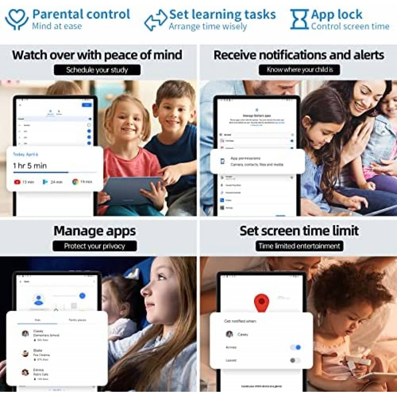 Tablet TECLAST M40Plus 10'' OctaCore 8GB 128GB -Azul