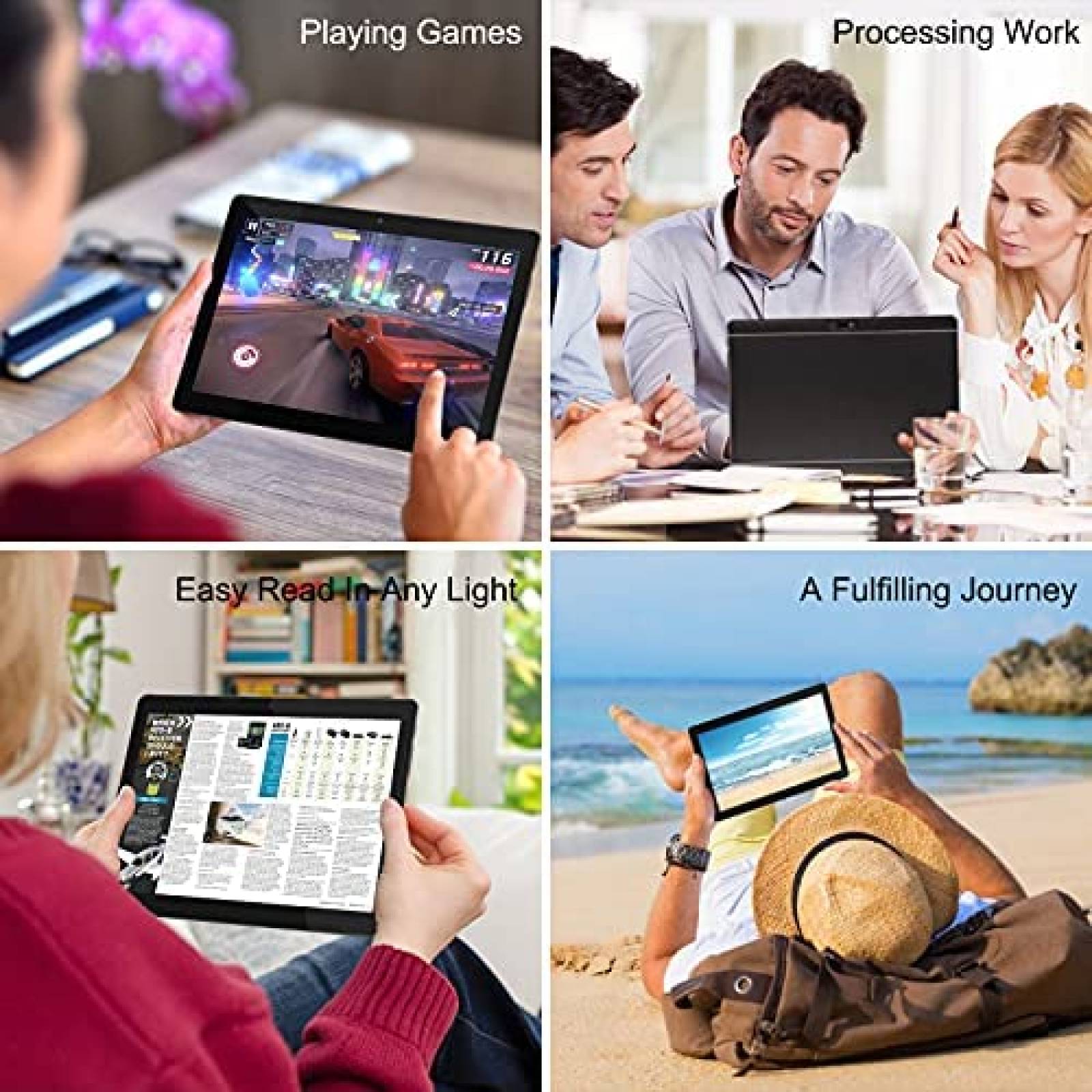 Tablet Veidoo T12 10.1'' 2GB RAM 32GB Dual Sim 4 Core -Negro