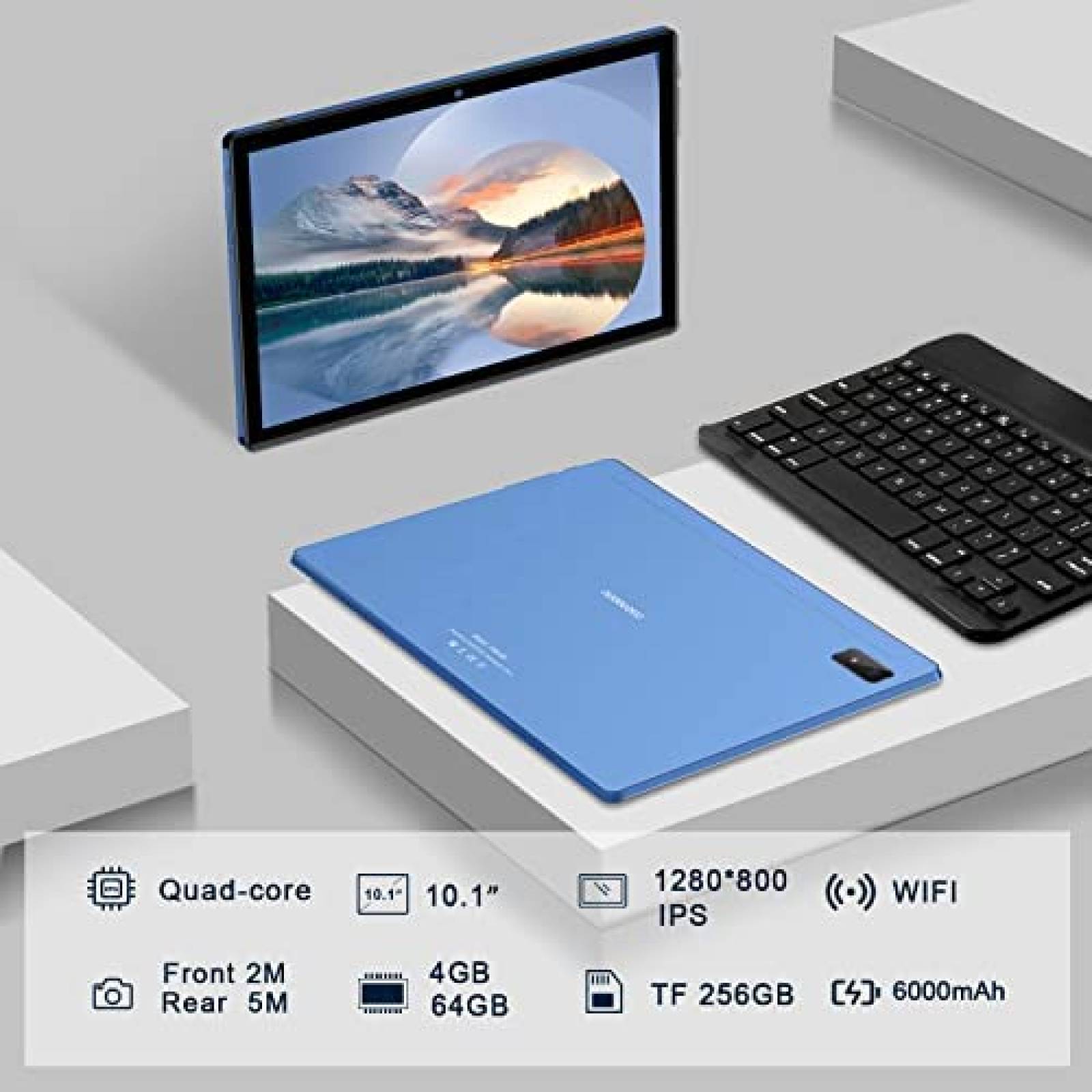 Tablet DUODUOGO S9 10.1 Pulgadas 4G con Accesorios -Azul