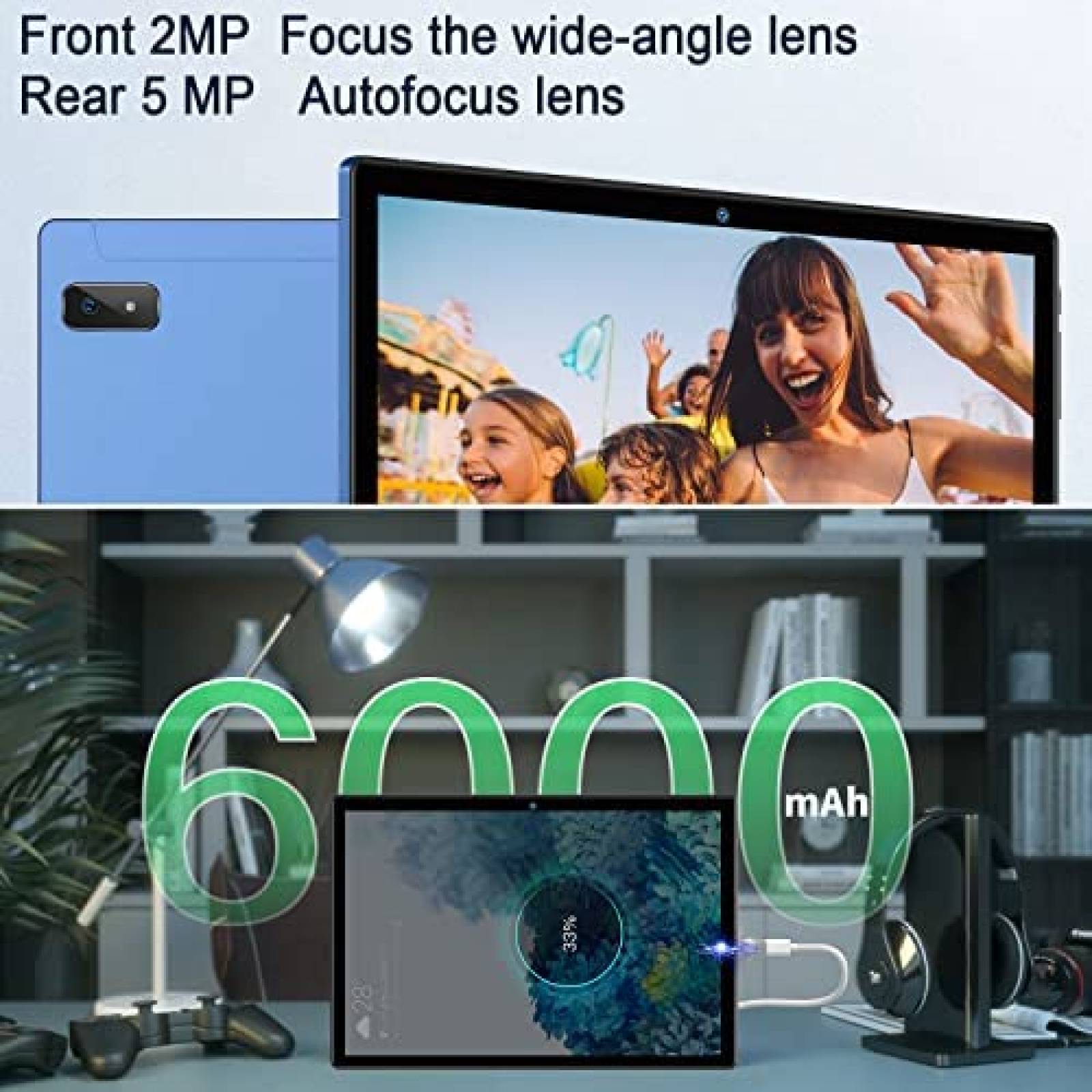 Tablet DUODUOGO S9 10.1 Pulgadas 4G con Accesorios -Azul