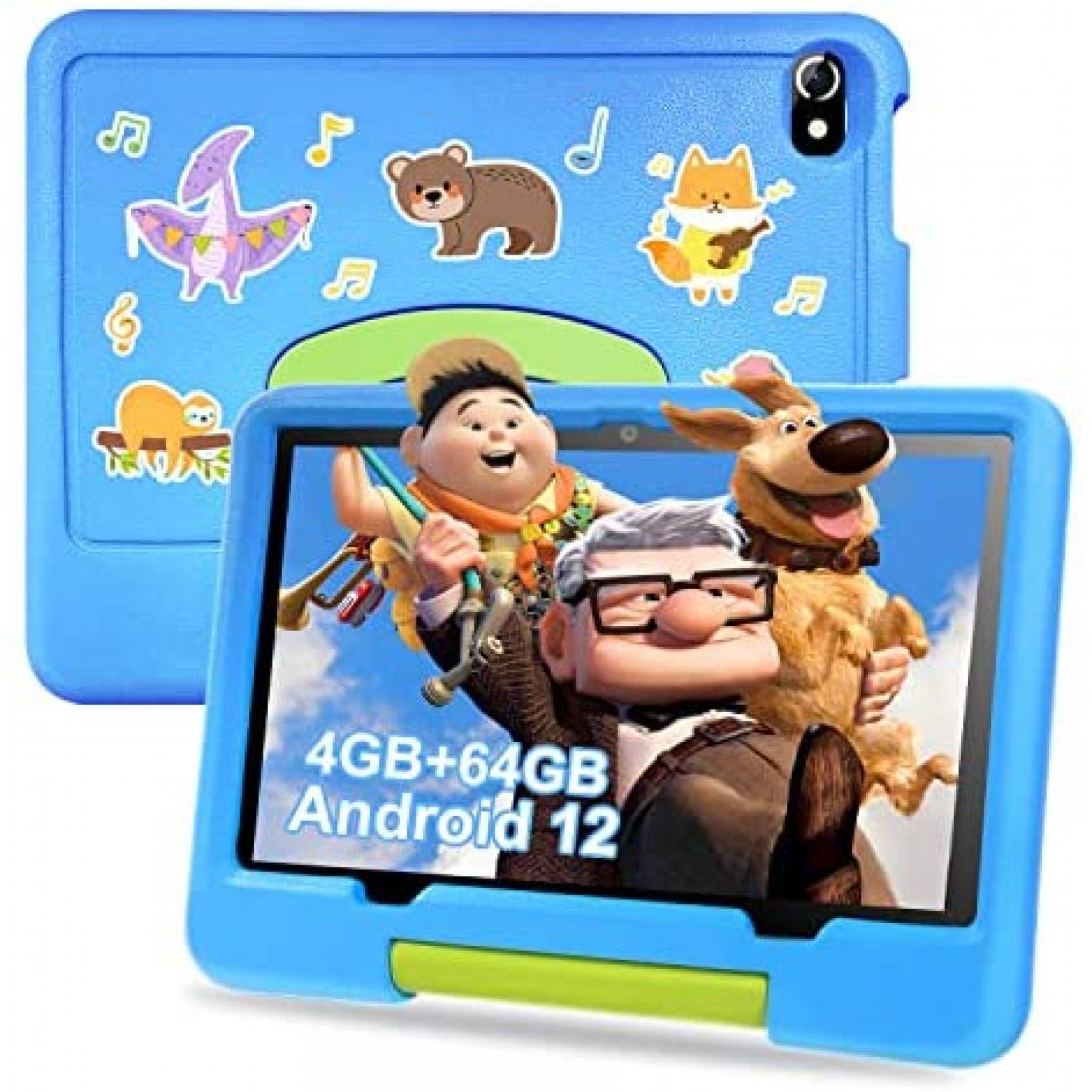 Tablet para Niños DUODUOGO 10'' Control Parental 64+4GB Azul