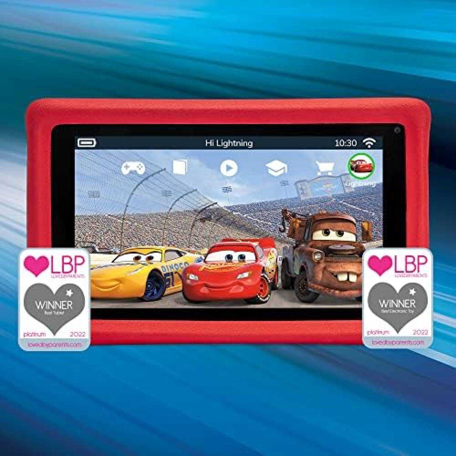 Tablet para Niños Pebble Gear 7'' Control Parental 16GB Rojo