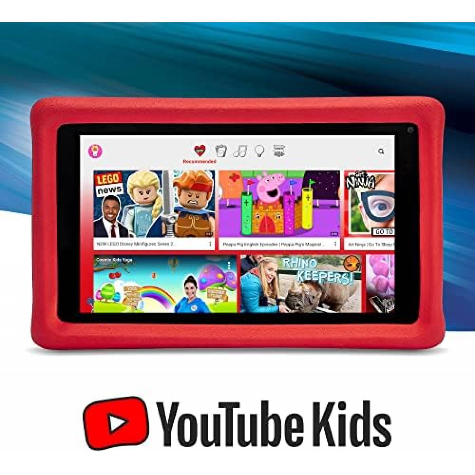 Tablet para Niños Pebble Gear 7'' Control Parental 16GB Rojo
