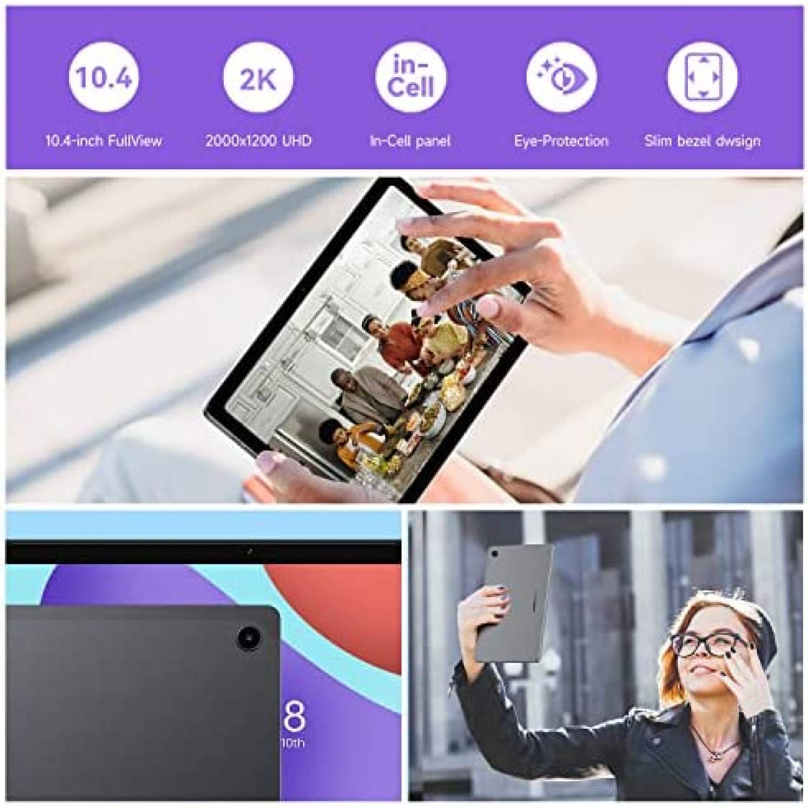 Tablet ALLDOCUBE 10.4'' 4GB RAM 64GB Dual Sim MicroSD