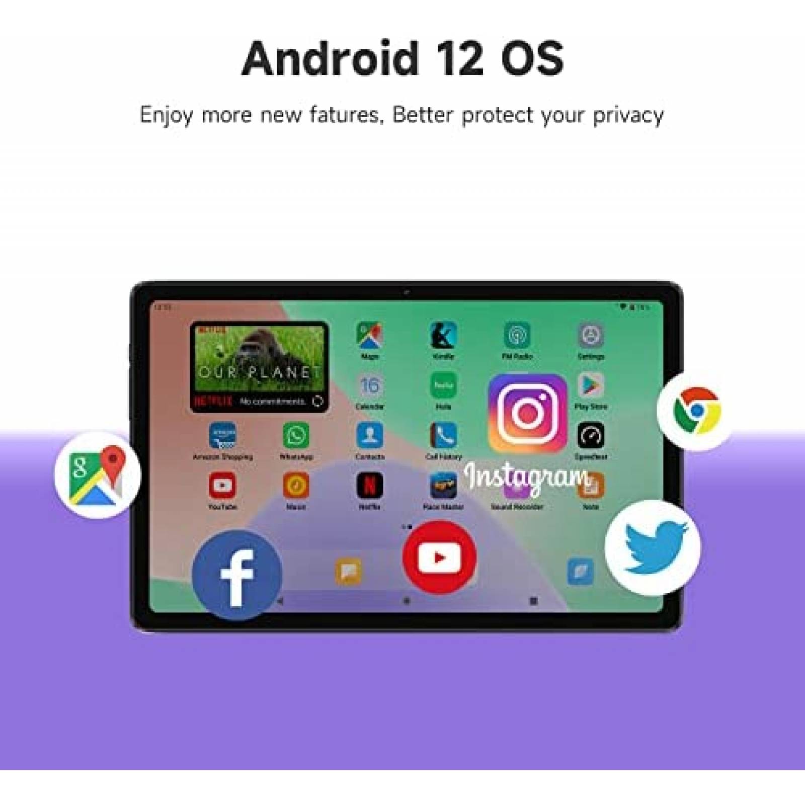 Tablet ALLDOCUBE 10.4'' 4GB RAM 64GB Dual Sim MicroSD