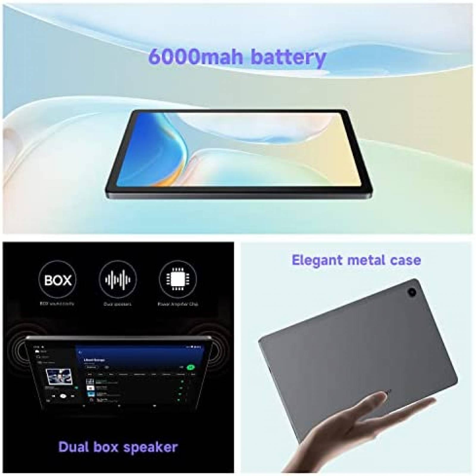 ALLDOCUBE タブレット10.4インチ Andoroid12 Tablet ALLDOCUBE 10.4'' 4GB RAM 64GB Dual Sim MicroSD