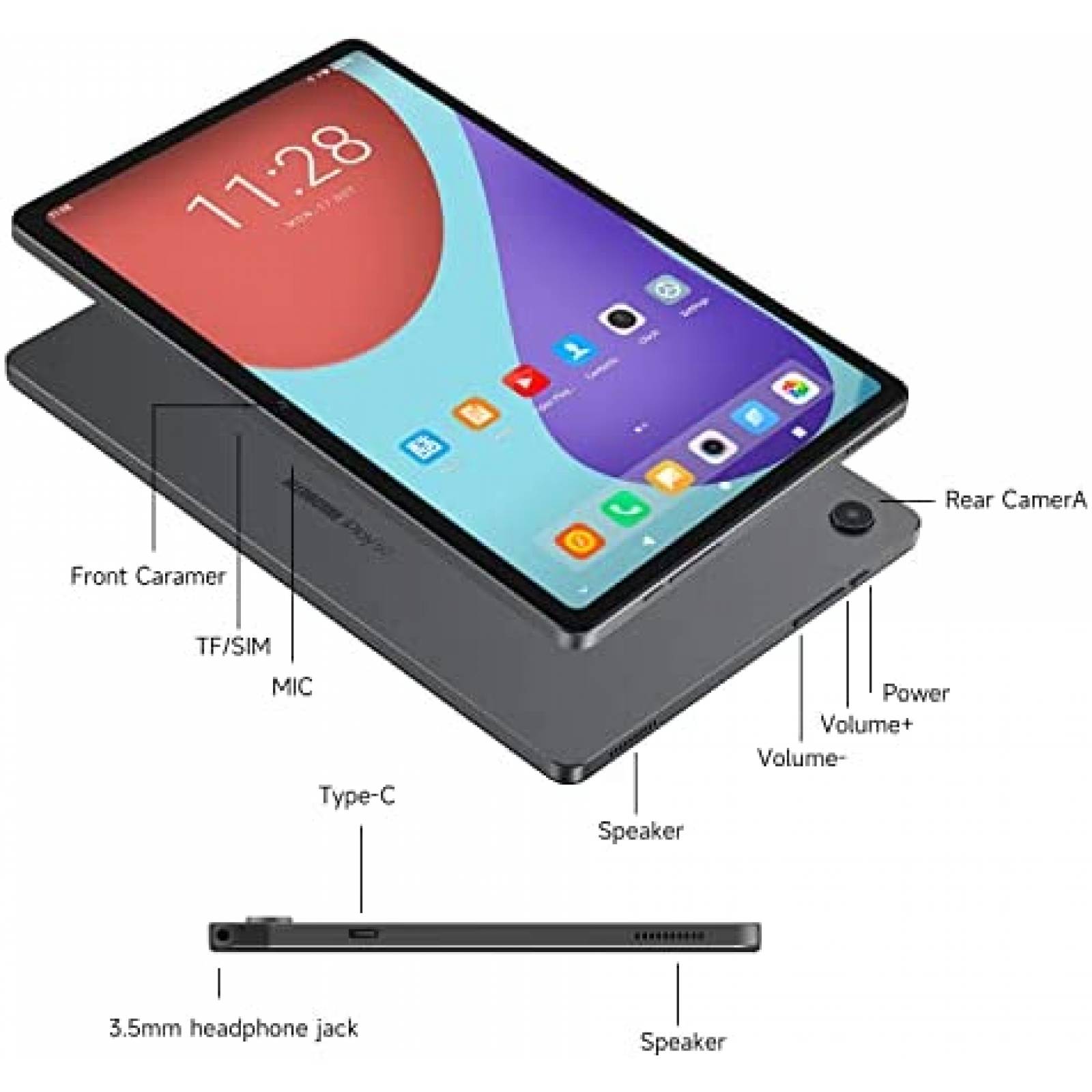 Tablet ALLDOCUBE 10.4'' 4GB RAM 64GB Dual Sim MicroSD