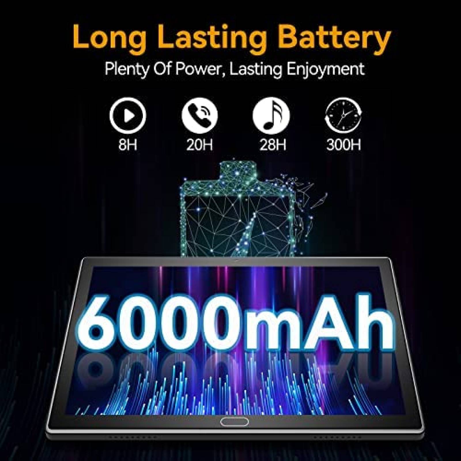 Tablet ANTEMPER 10.1'' 64GB 4GB RAM 8 Core 6000mAh Dual Sim