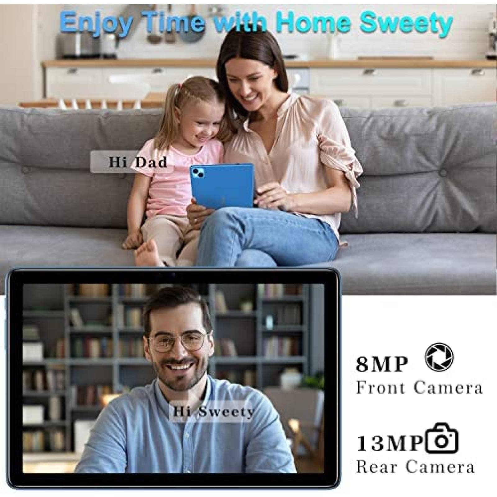 Tablet Gaming DOOGEE T10 10.1'' 15GB + 128GB Dual Sim -Azul