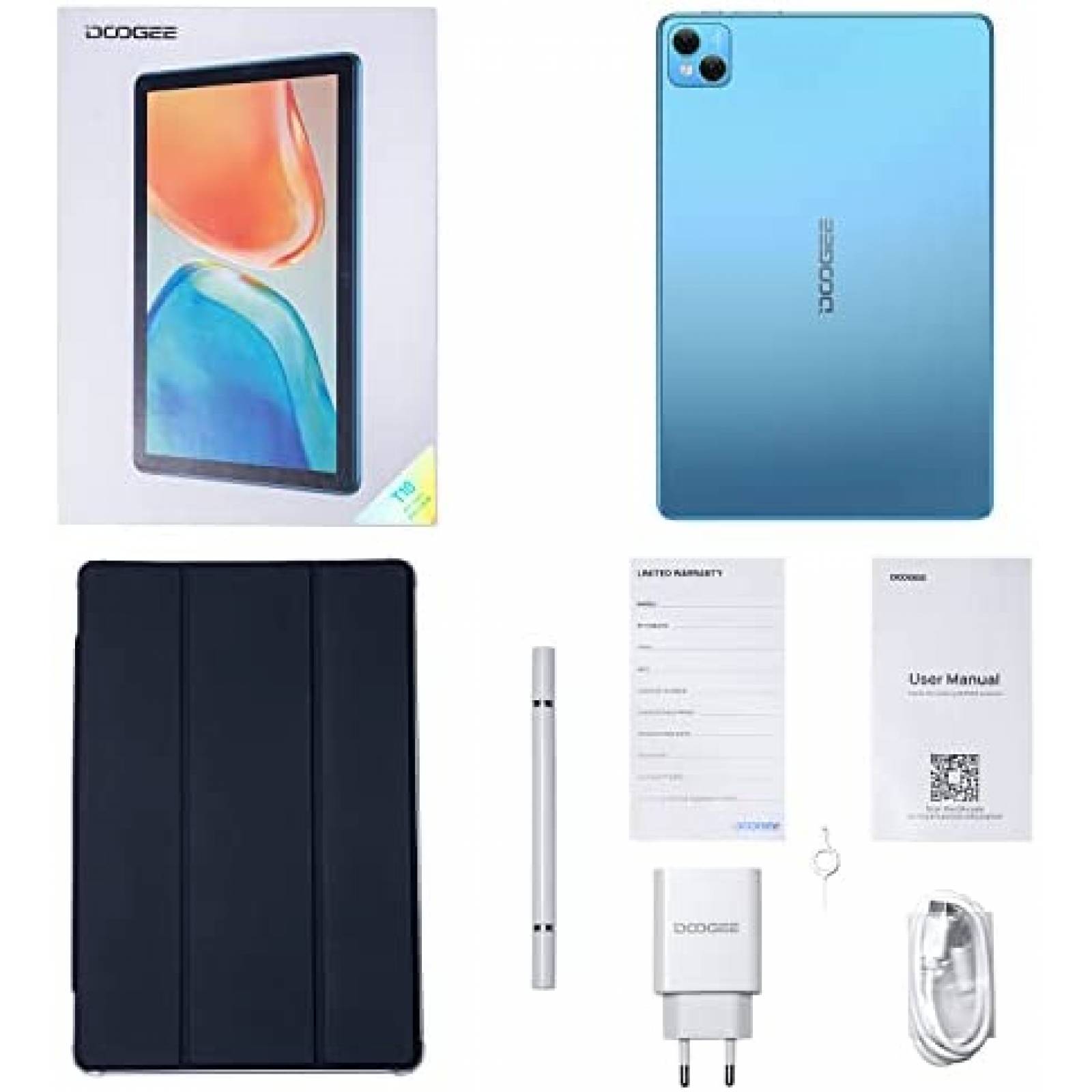 DOOGEE T10S 128GB グラデーションブルー DOOGEE T10S 10.1