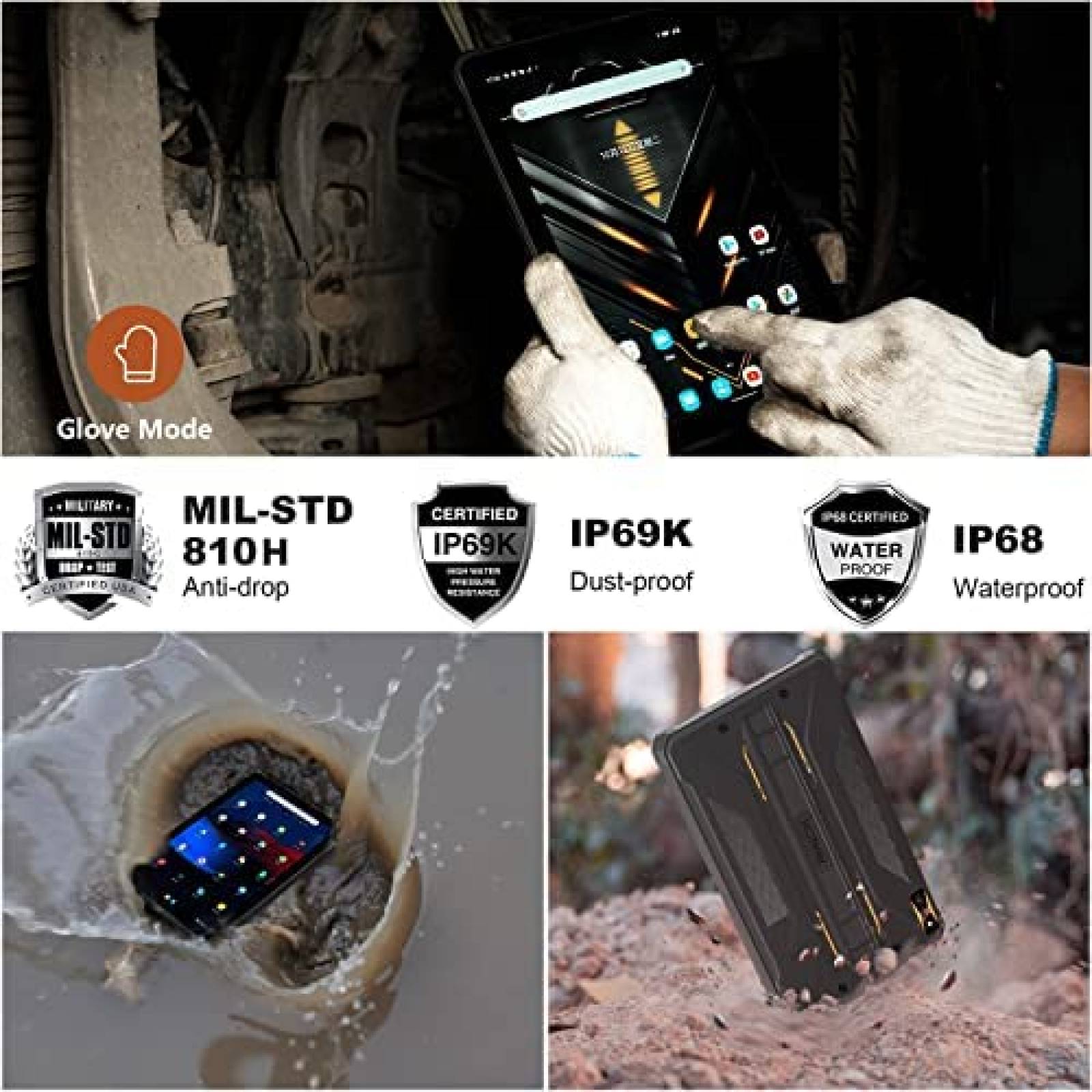 Tablet HOTWAV R5 10.1'' Heavy Duty 8 Core 4GB RAM 64GB