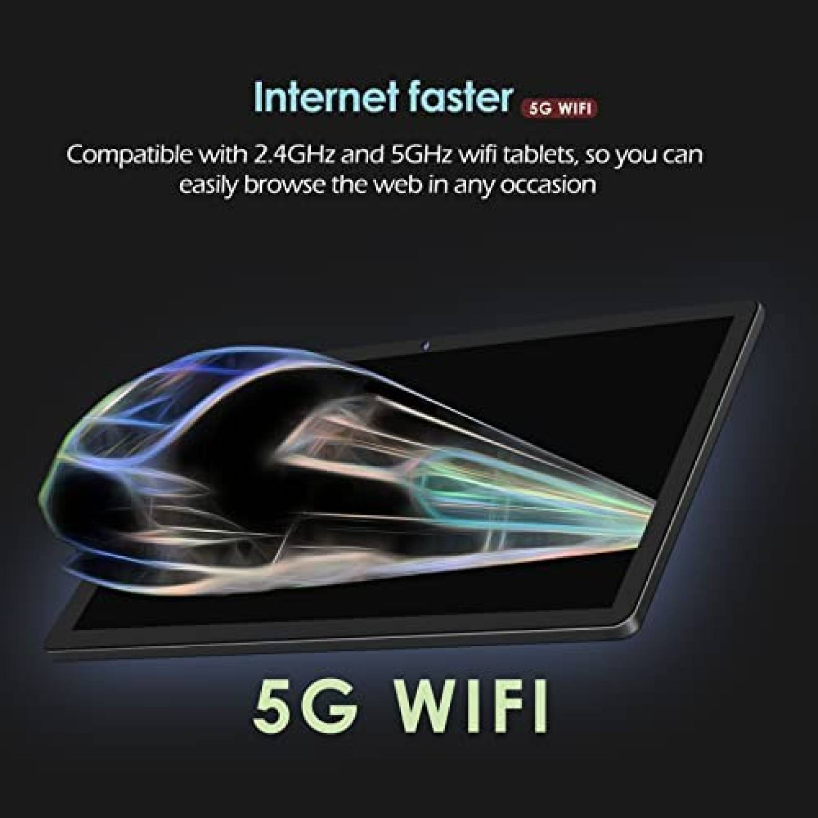 Tablet FACETEL 10.1'' 4GB RAM 128GB 8000mAh Teclado + Mouse