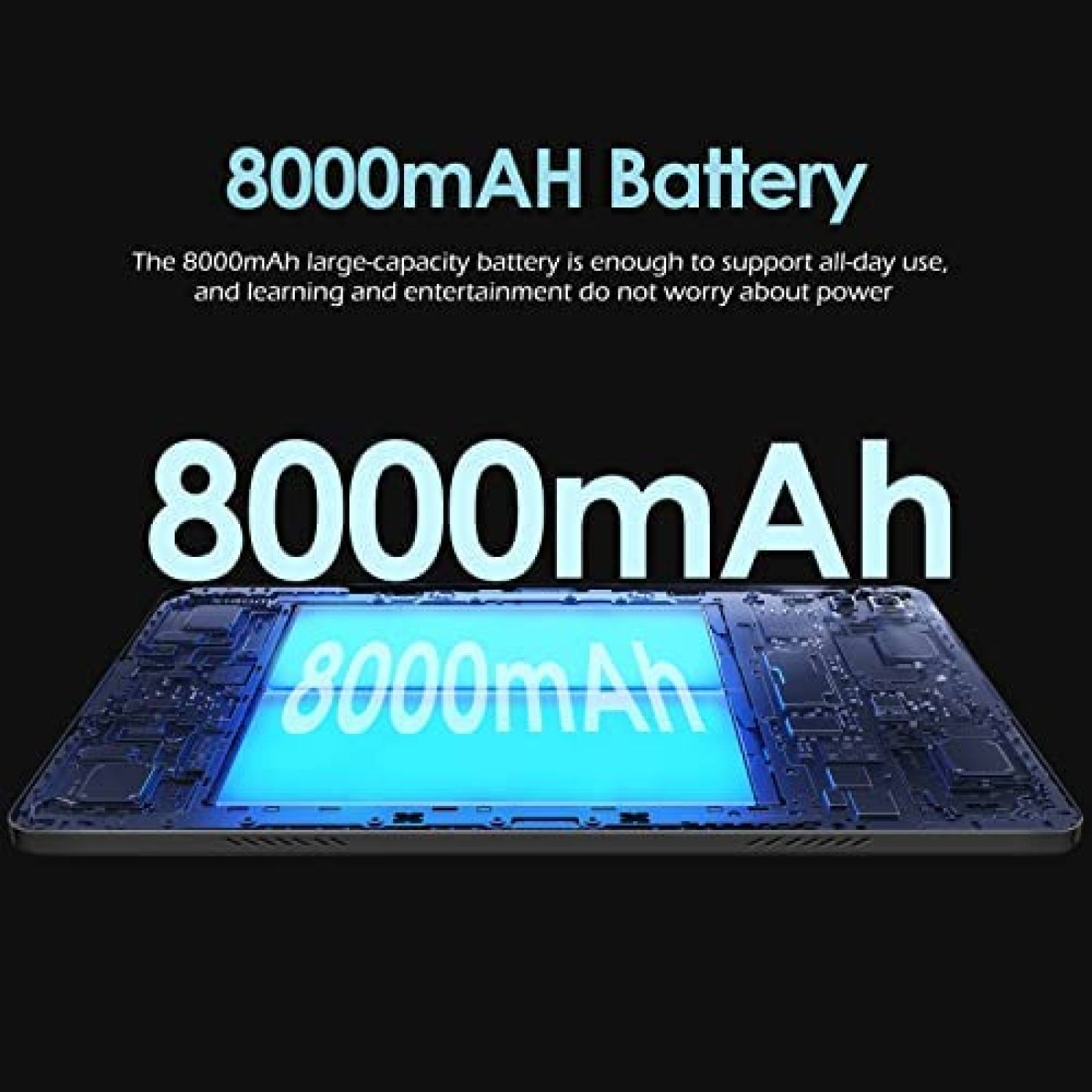 Tablet FACETEL 10.1'' 4GB RAM 128GB 8000mAh Teclado + Mouse