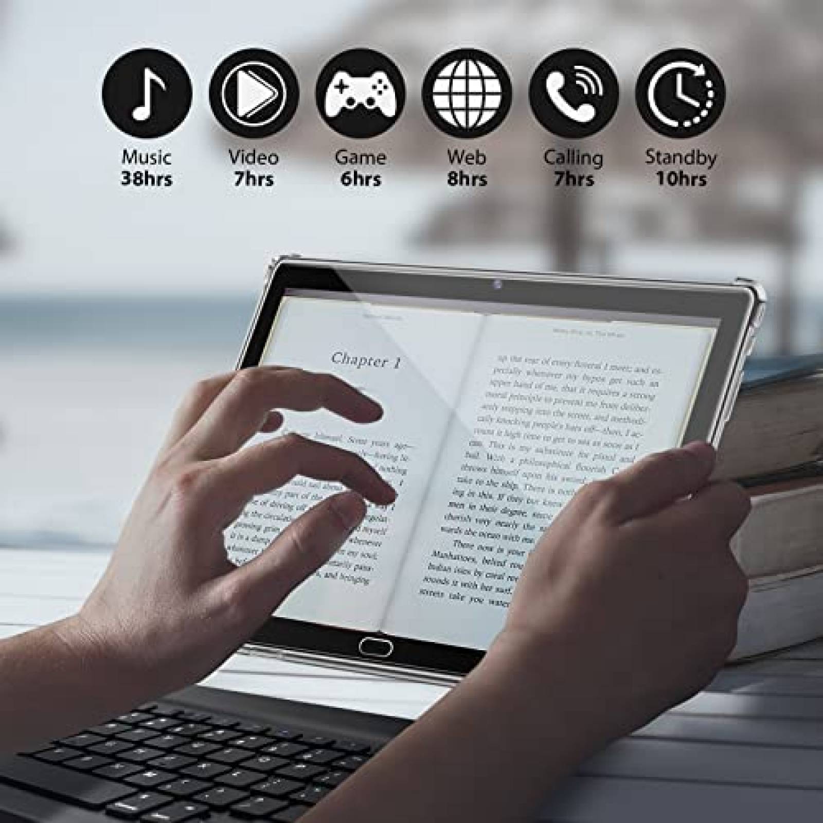 Tablet FEONAL 10.1'' 8 Core 64GB 4GB RAM Dual Sim Lector TF