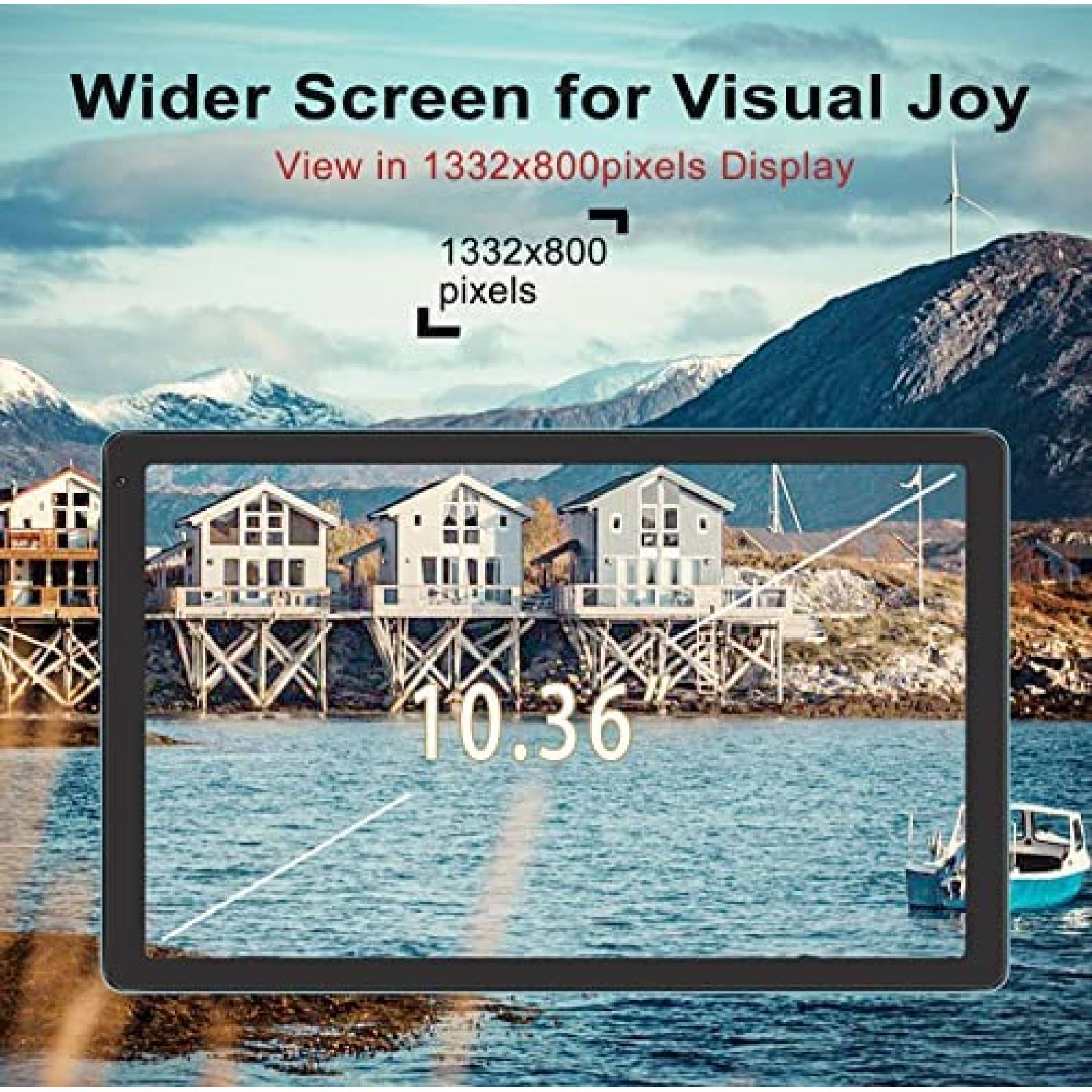 Tablet SEBBE 10.3'' 4GB RAM 64GB 8000mAh TF + Teclado -Azul