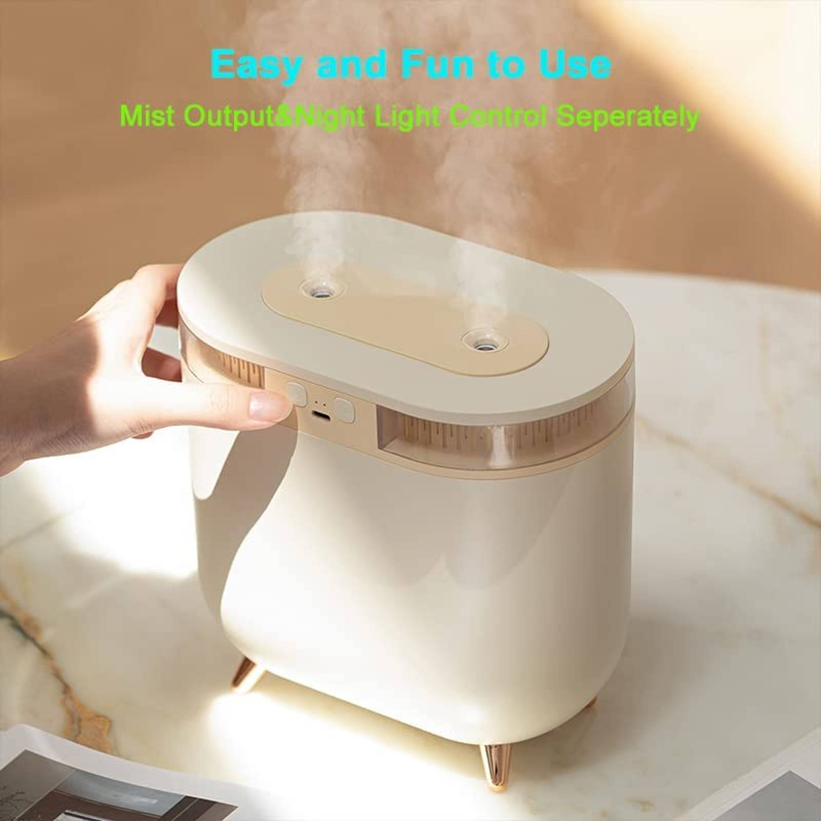 Humidificadores Smocu para Habitacion Cap. 2L -Blanco
