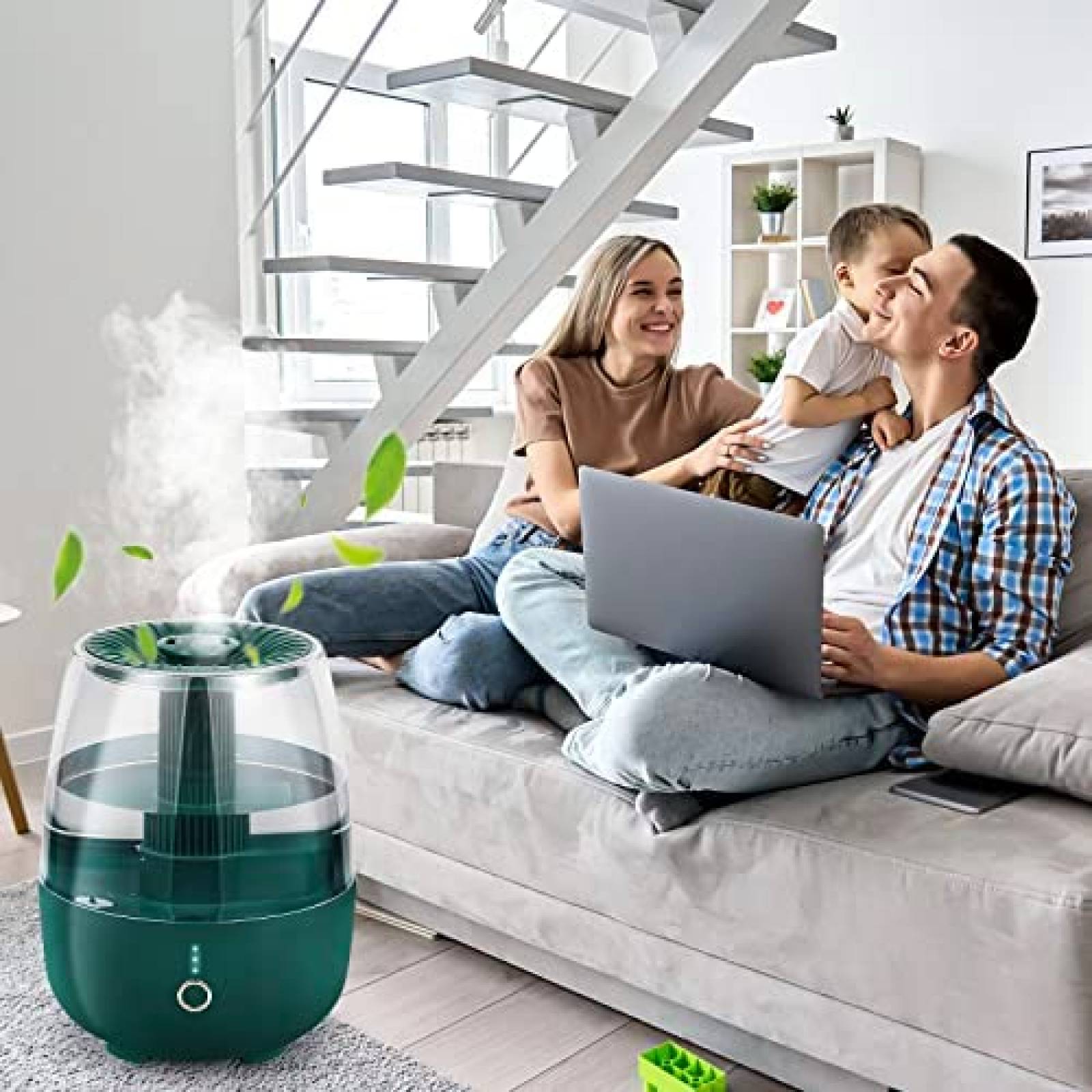 Humidificador HOKC-N 6.8 Litros Control Remoto -Verde