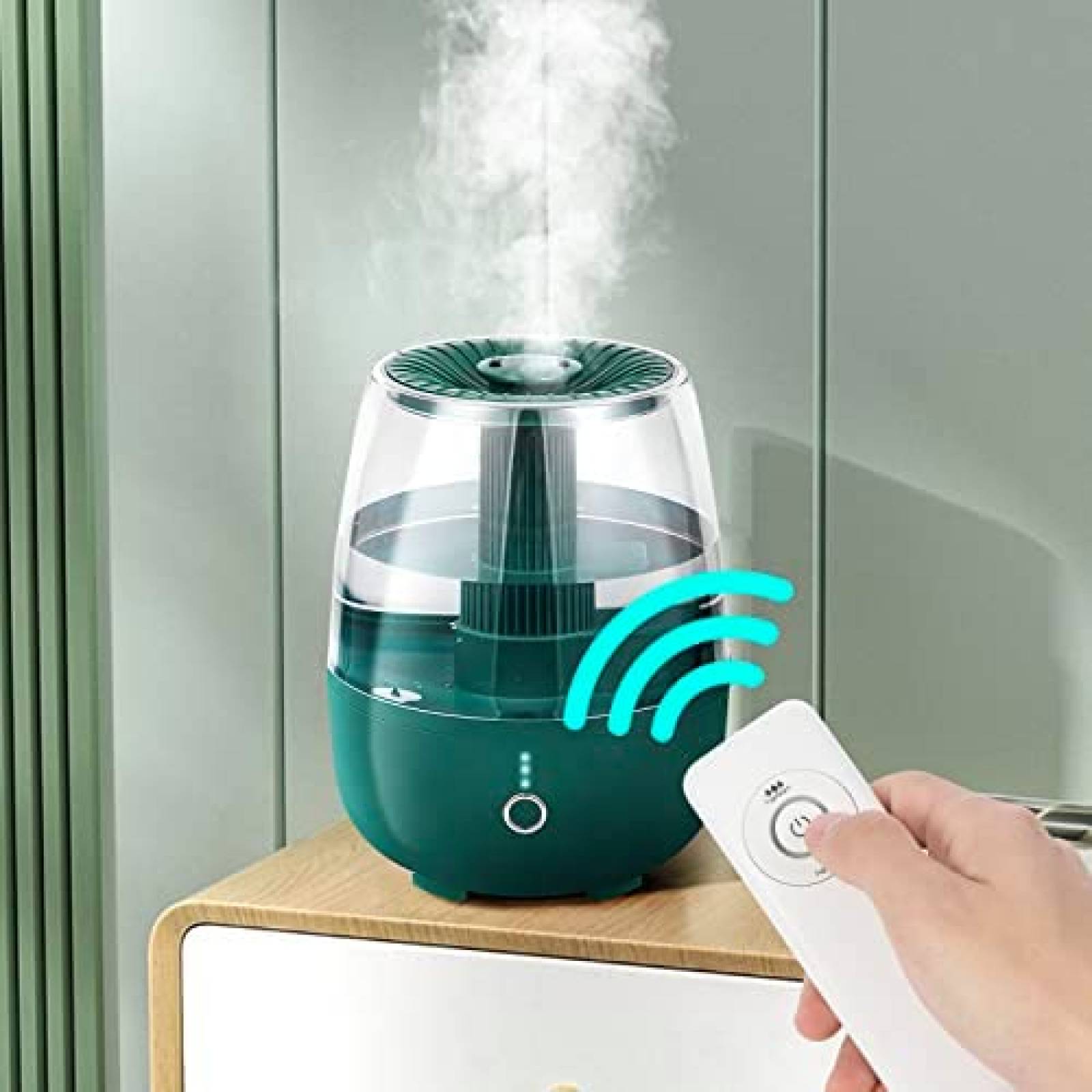 Humidificador HOKC-N 6.8 Litros Control Remoto -Verde