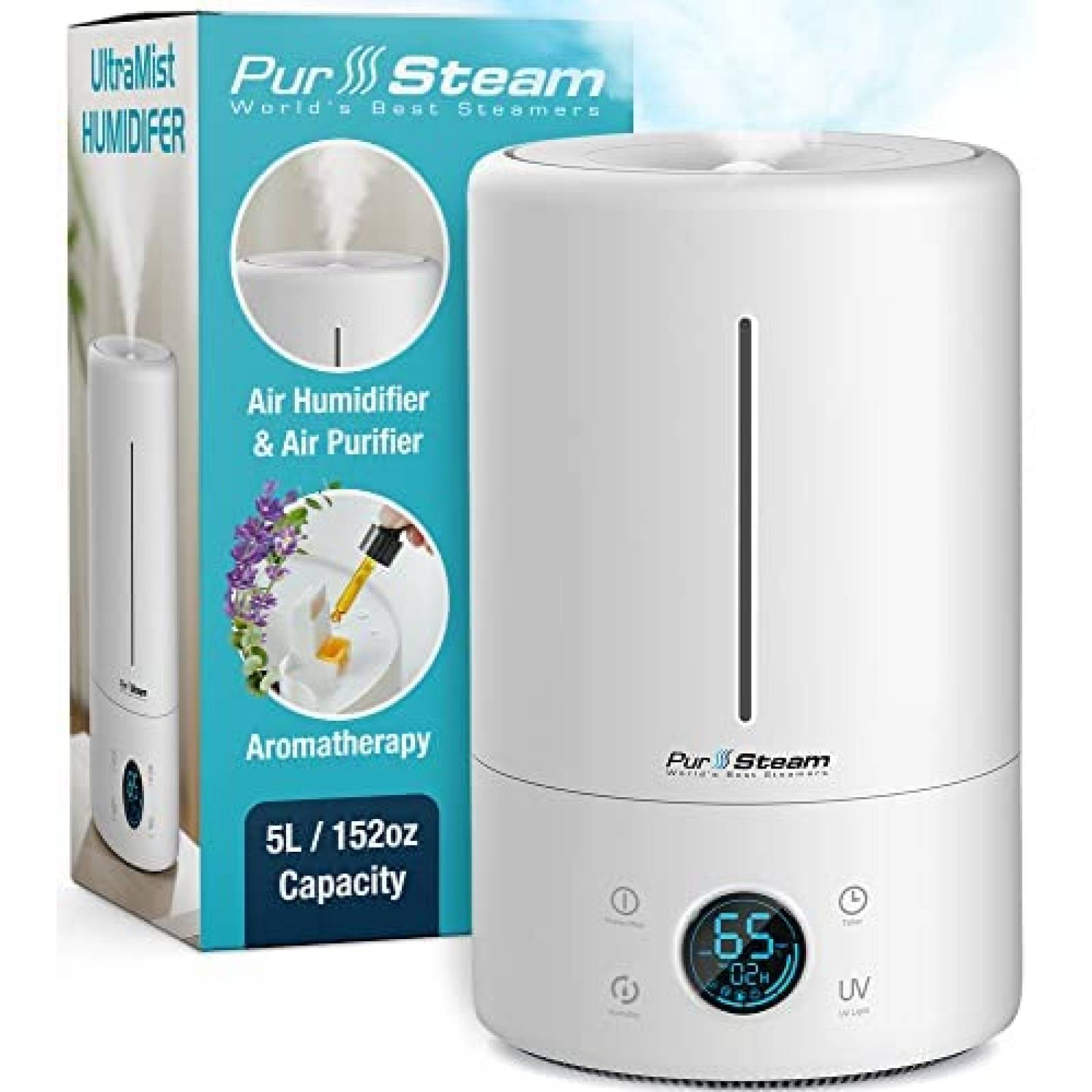 Humidificador PurSteam World's Best Steamers 5L Vapor Frio
