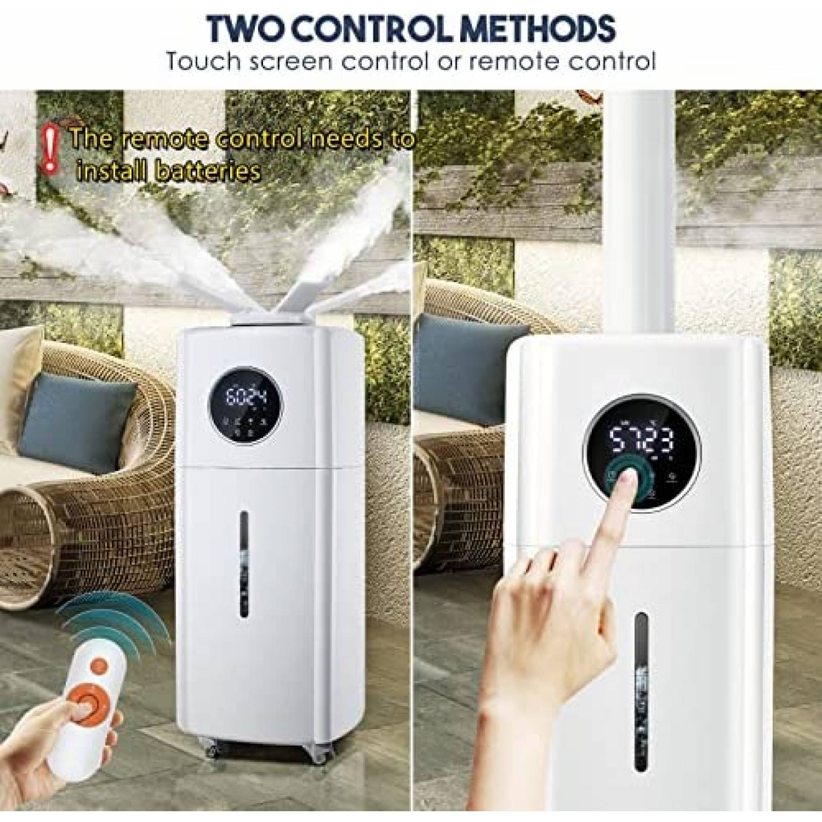 Humidificador Mryitcal 40 horas 5.5gl 2200ft -Blanco