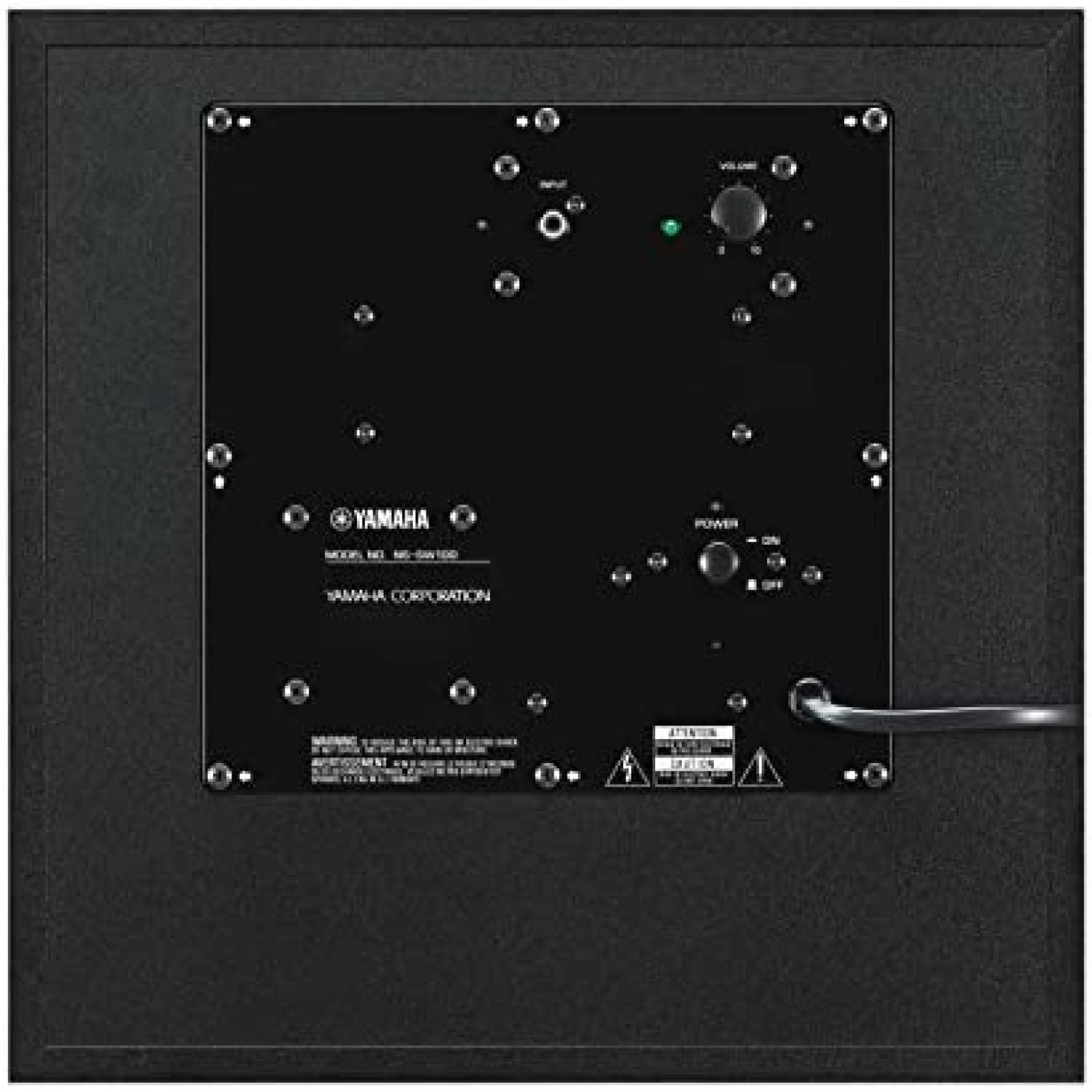 Par de Altavoces Yamaha NS-6490 3 vias Subwoofer 100W -Negro