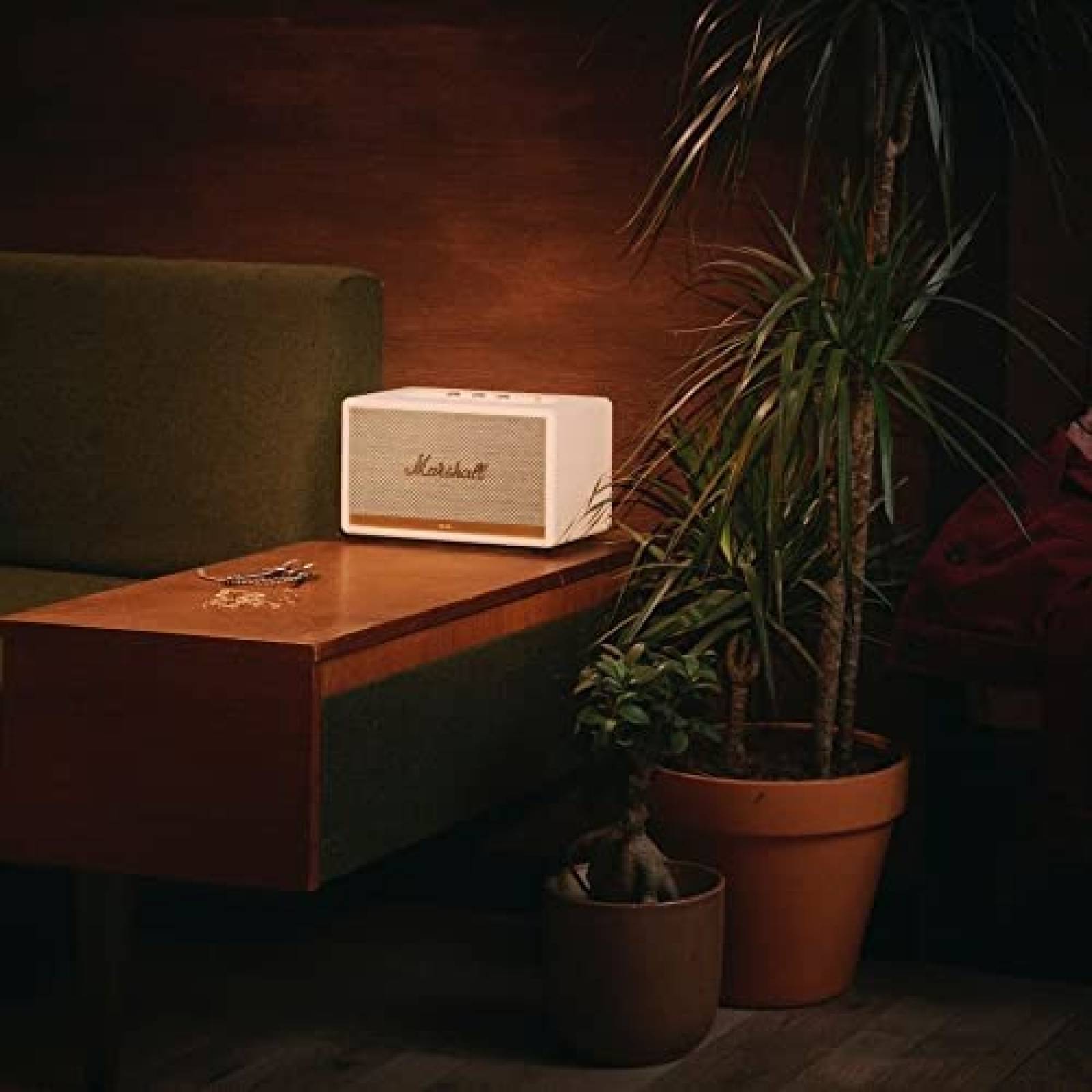 Bocina Marshall Acton II Bluetooth Look Clasico -Blanco