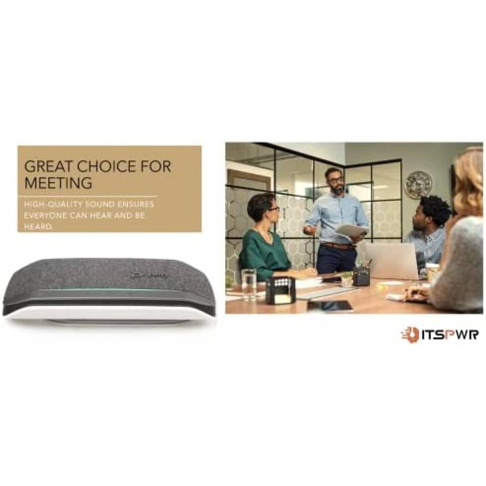 Bocina ITSPWR Poly Sync 20+ USB Bluetooth 4 Puertos HUB