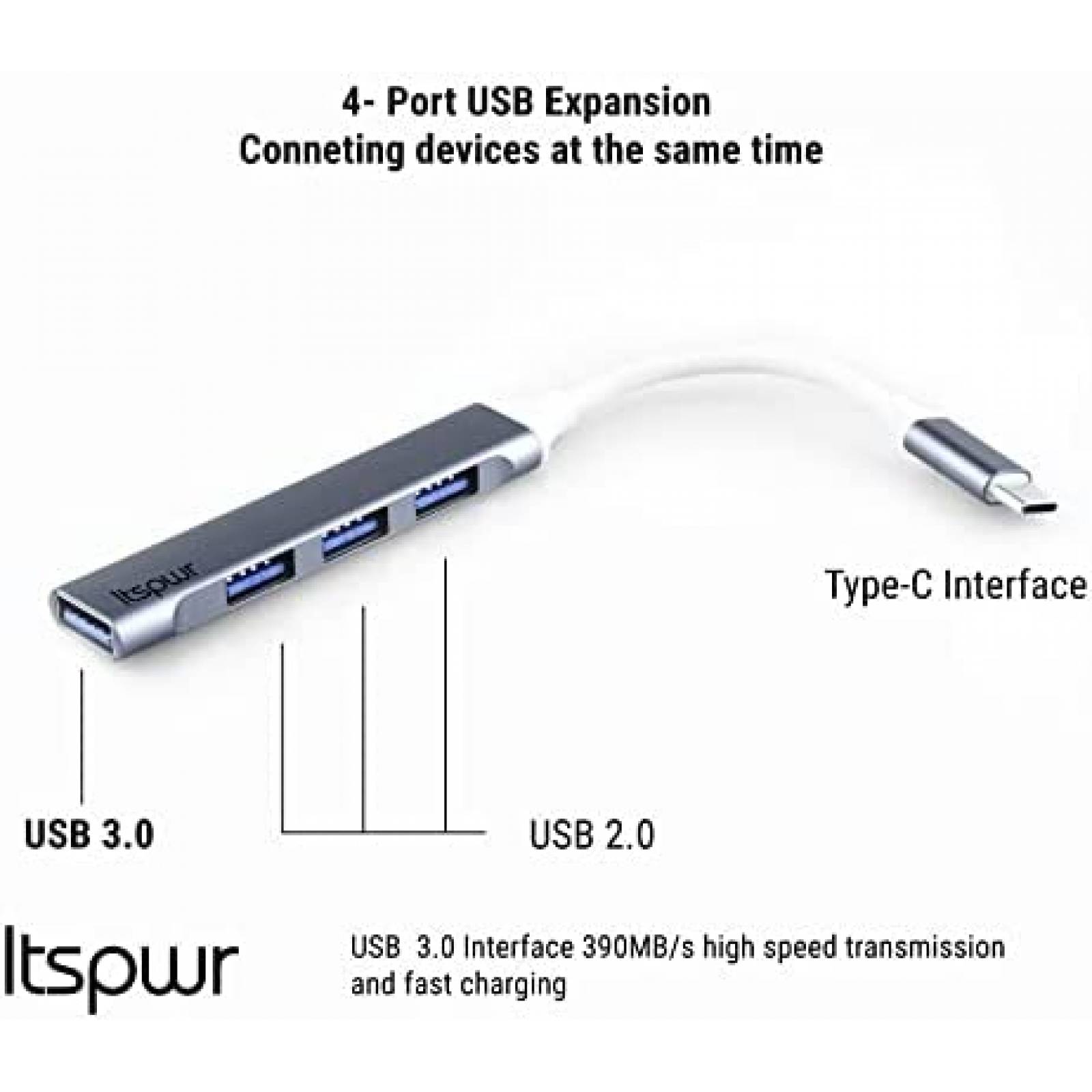 Bocina ITSPWR Poly Sync 20+ USB Bluetooth 4 Puertos HUB