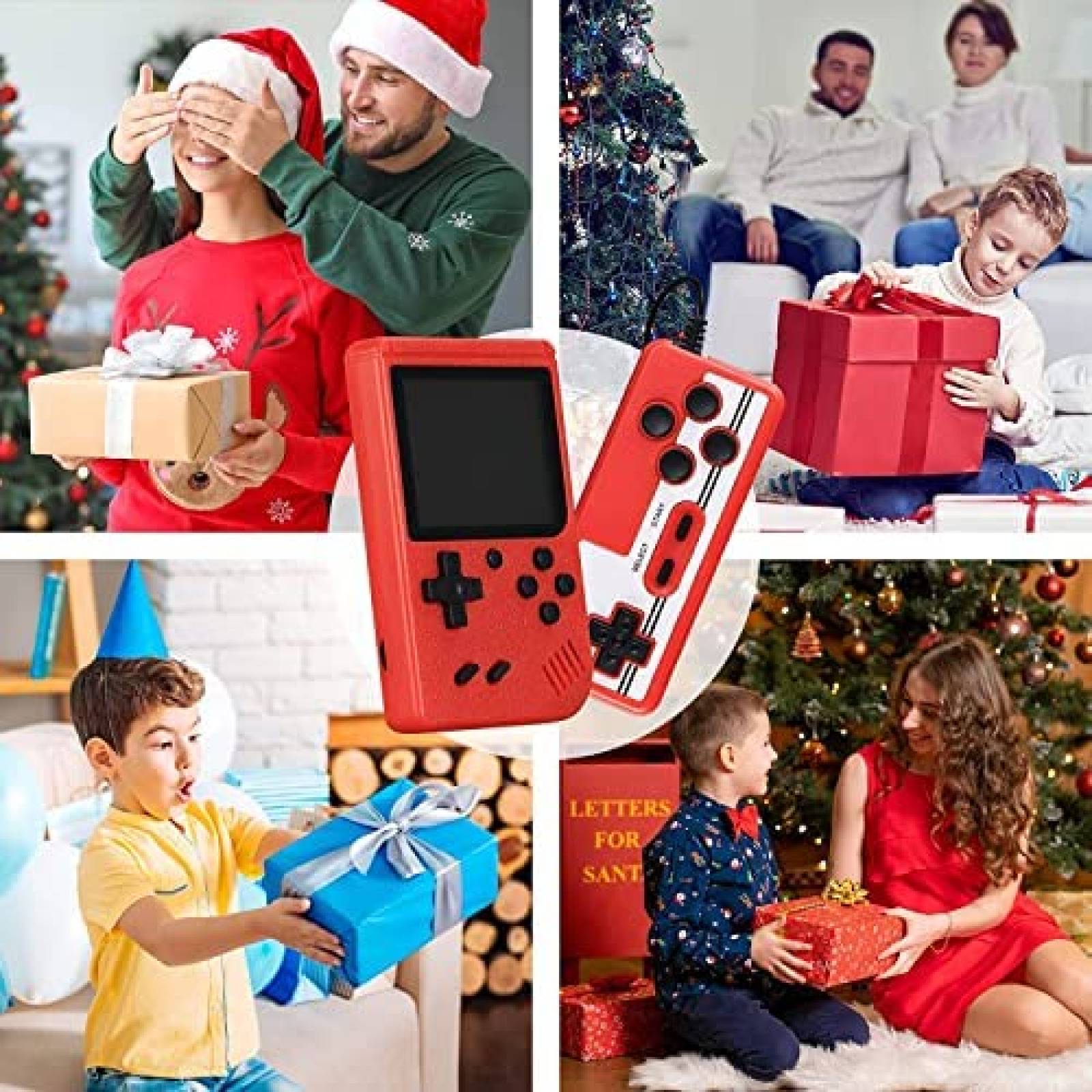 Consola de Videojuegos Retro MarattLan LCD 3.0'' -Rojo