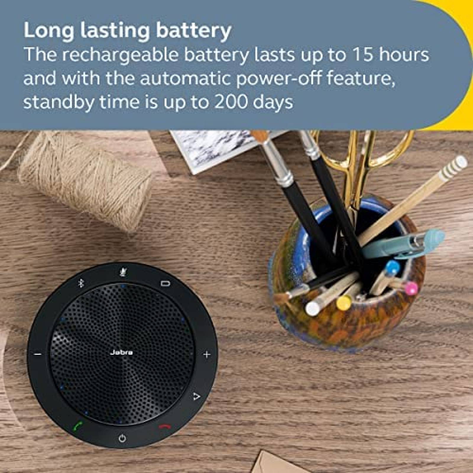 Bocina Portatil Jabra Connect 4s Bluetooth -Negro