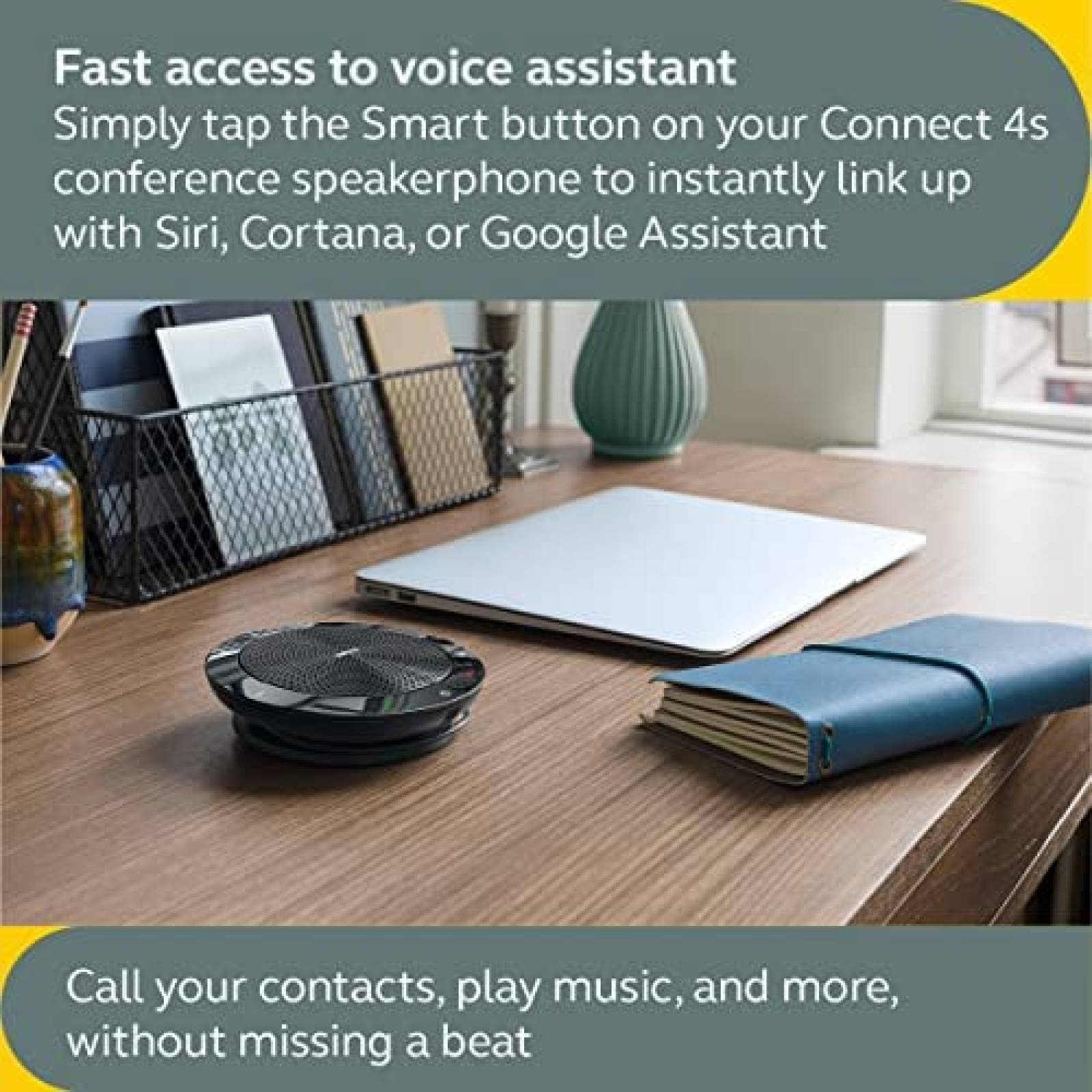 Bocina Portatil Jabra Connect 4s Bluetooth -Negro