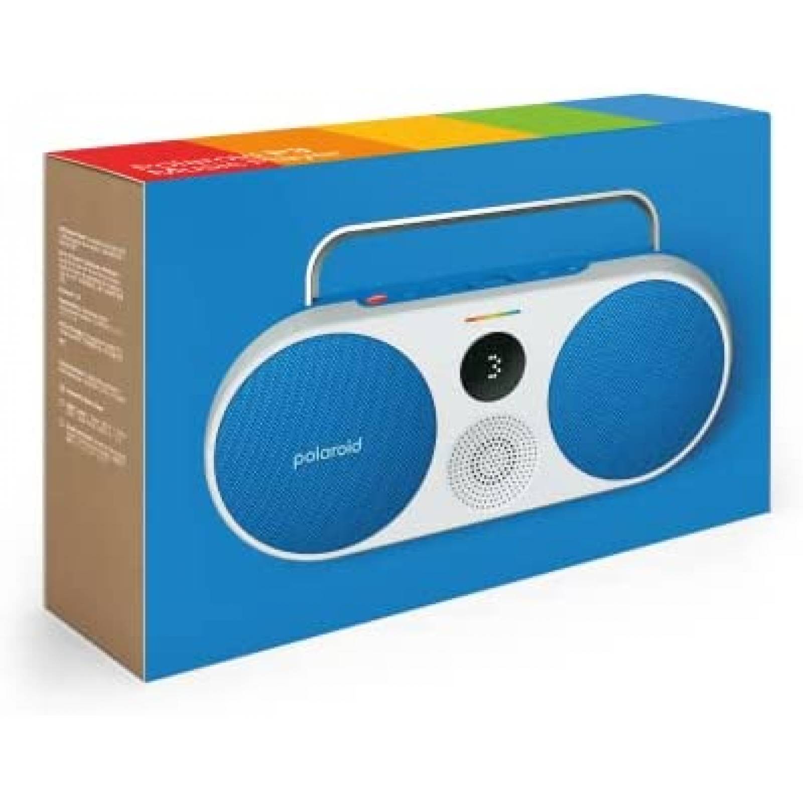 Bocina Bluetooth Portatil Polaroid P3 AUX Bateria 15h -Azul