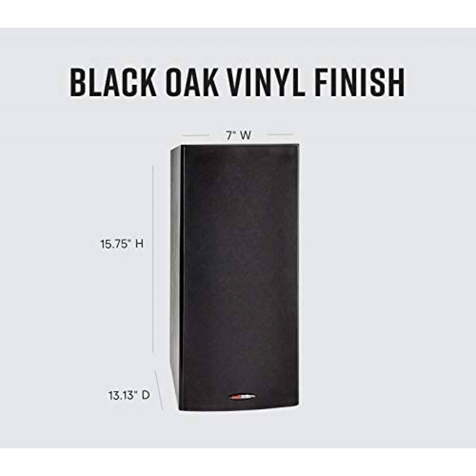 Bocina PolK Audio Monitor 40 Series II 125W 2 Woofers -Negro