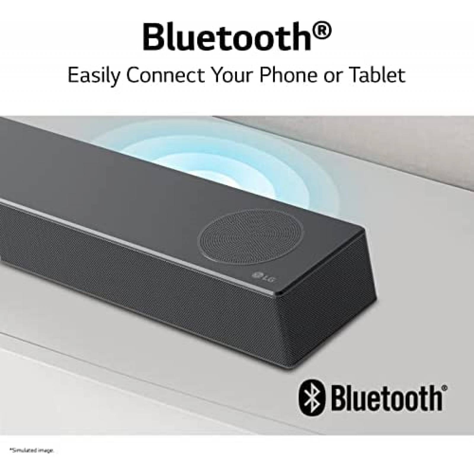 Barra de Sonido LG S75Q 3.1.2 Canales con Dolby Atmos DTS:X