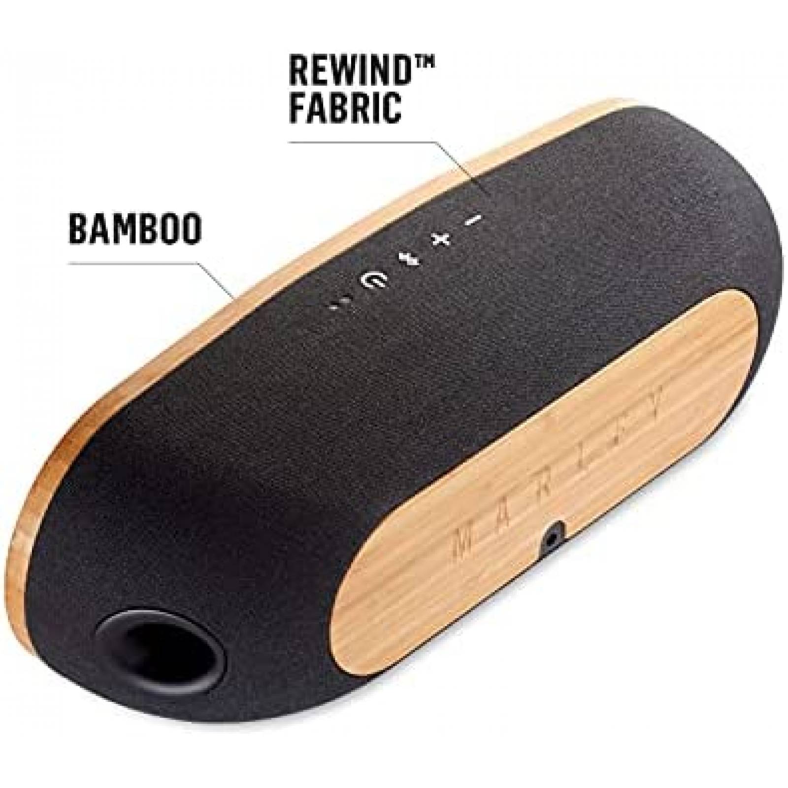 Bocina Portatil House of Marley 10 hrs de sonido Bluetoth