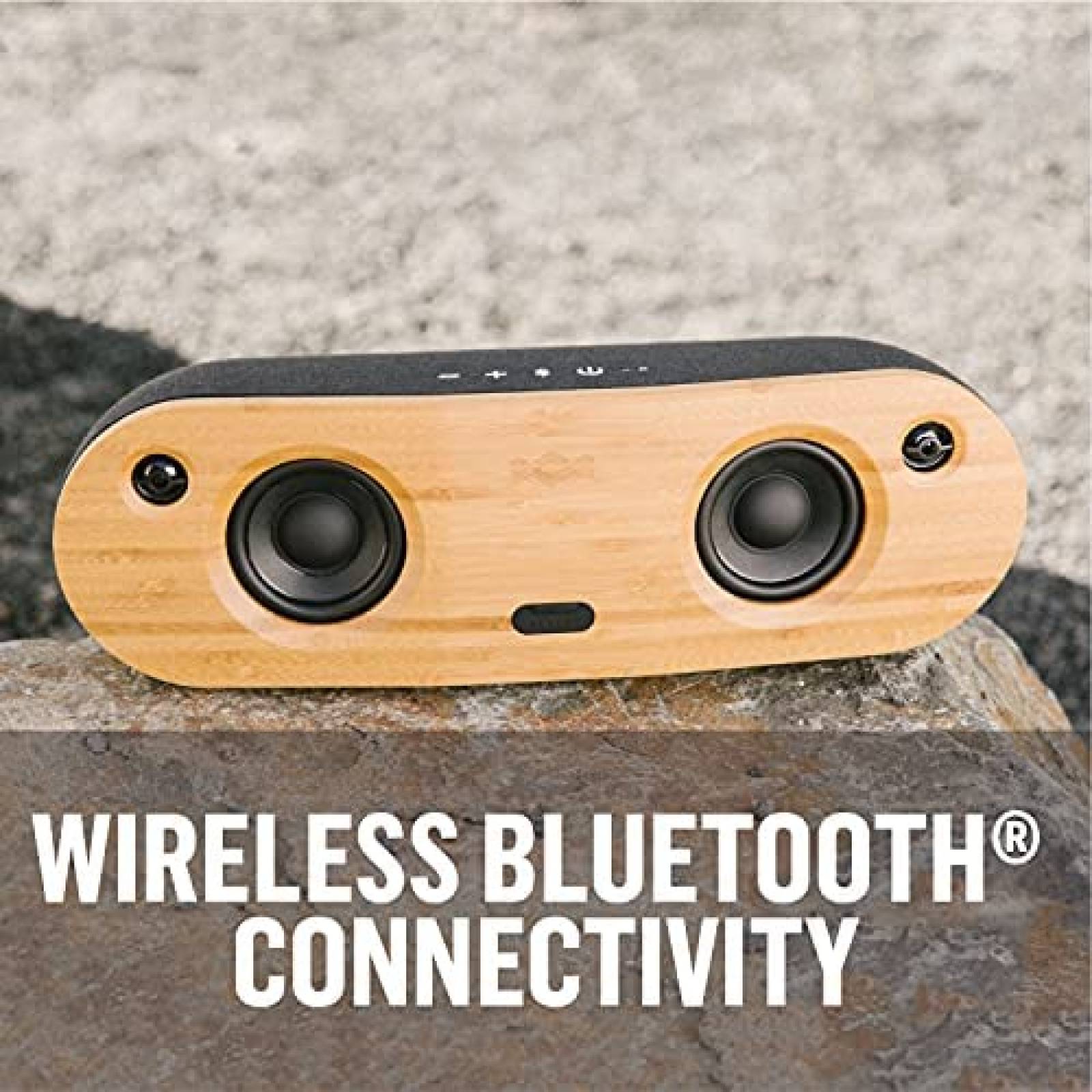 Bocina Portatil House of Marley 10 hrs de sonido Bluetoth