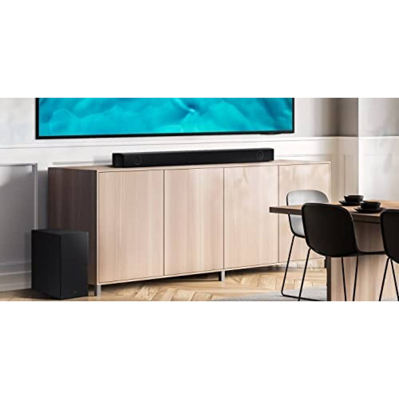 Barra de Sonido SAMSUNG HW-B550/ZA de 2.1 Canales -Negro