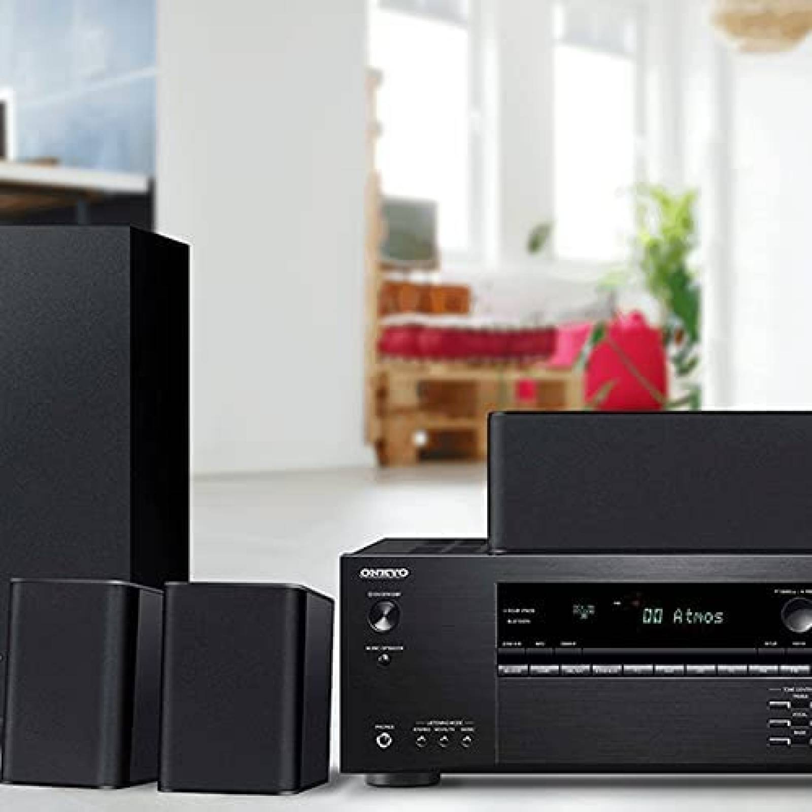Sistema De Teatro en Casa ONKYO HT-S3910 Subwoofer -Negro