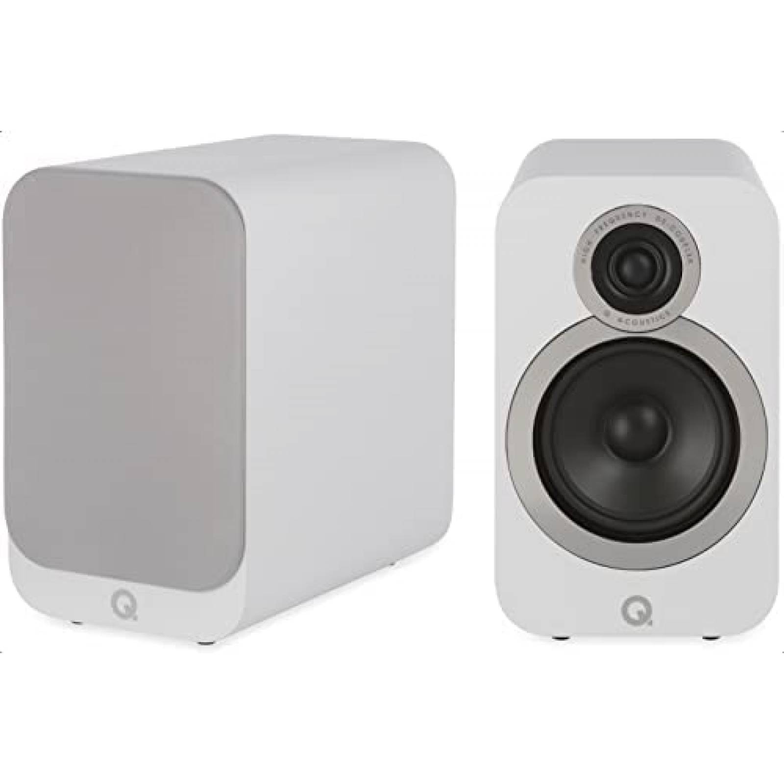 Bocinas Q Acoustics 3020i Sistema de Sonido Hi-Fi -Blanco