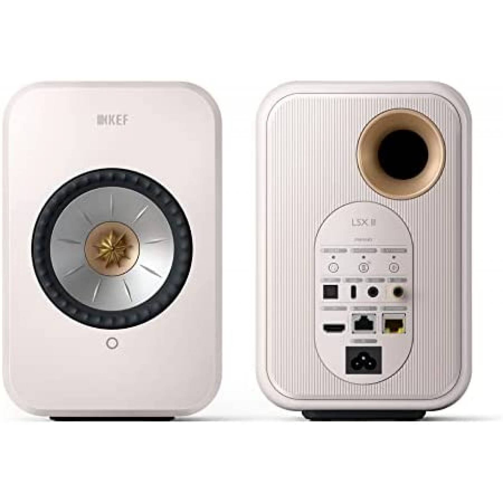 Sistema de Bocinas KEF LSX II Inalambrico HiFi -Blanco