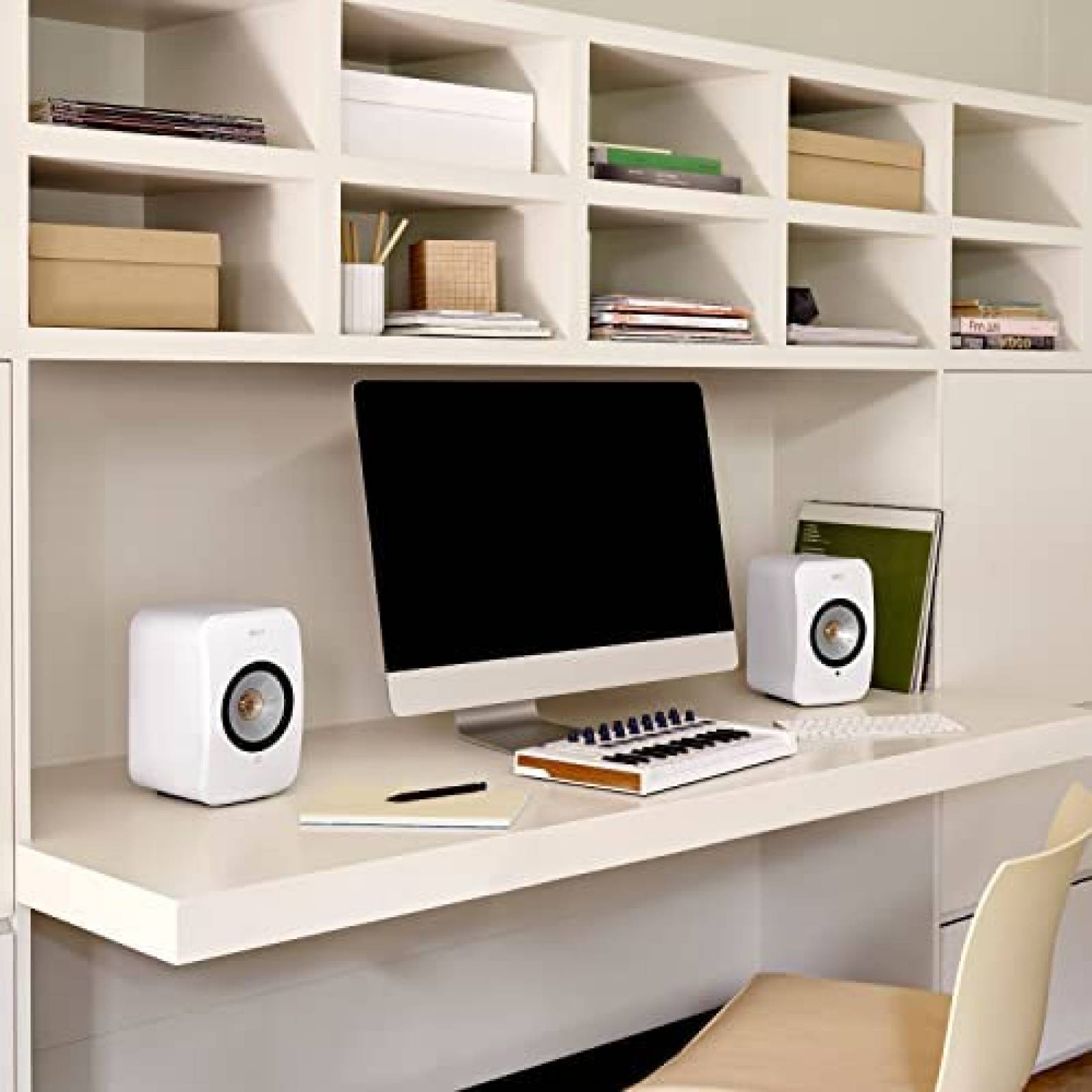 Sistema de Bocinas KEF LSX II Inalambrico HiFi -Blanco