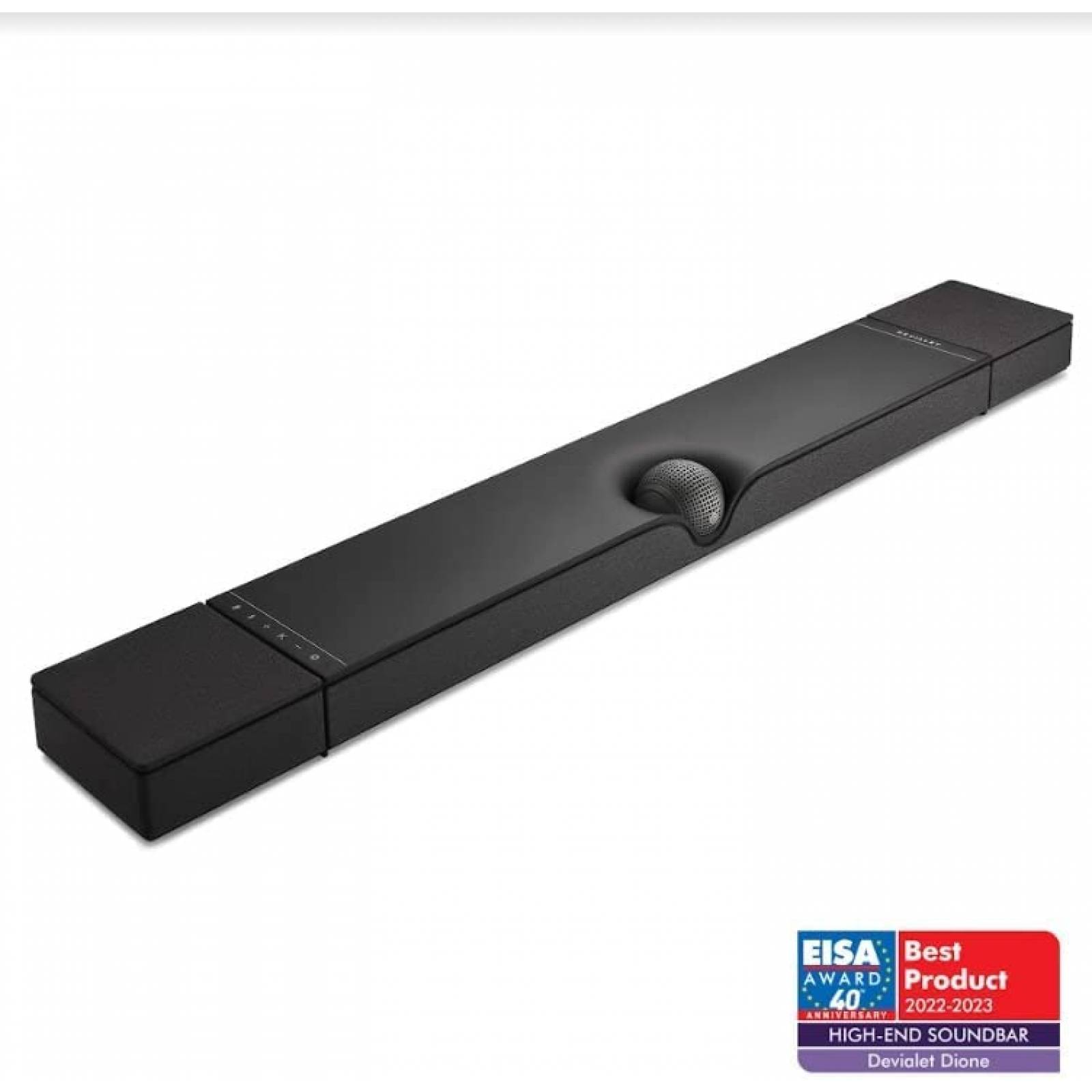 Barra De Sonido Devialet Dione Subwoofer Bluetooth -Negro