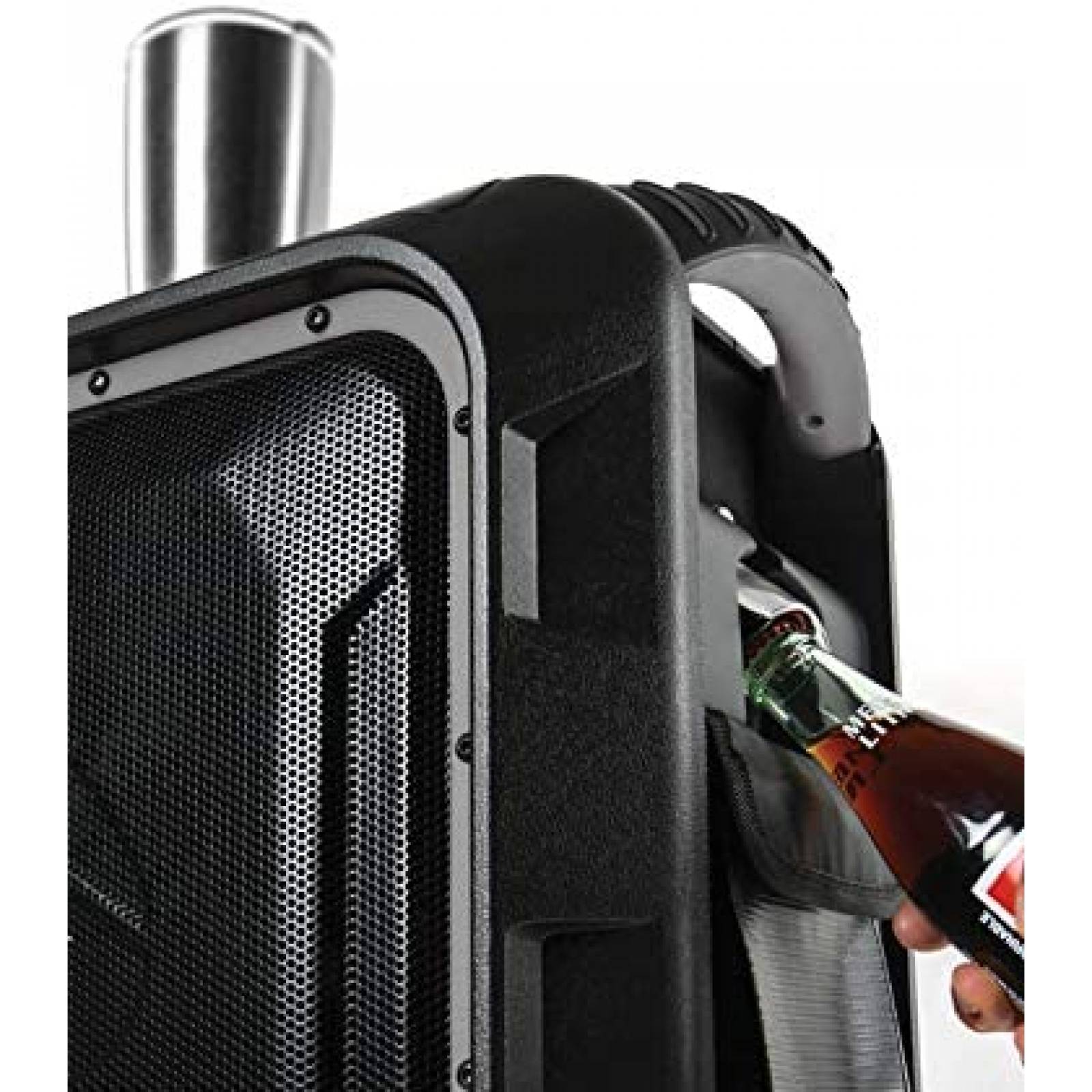 Bocina Portatil ECOXGEAR Bluetooth 100W Resitente a H2O Gris