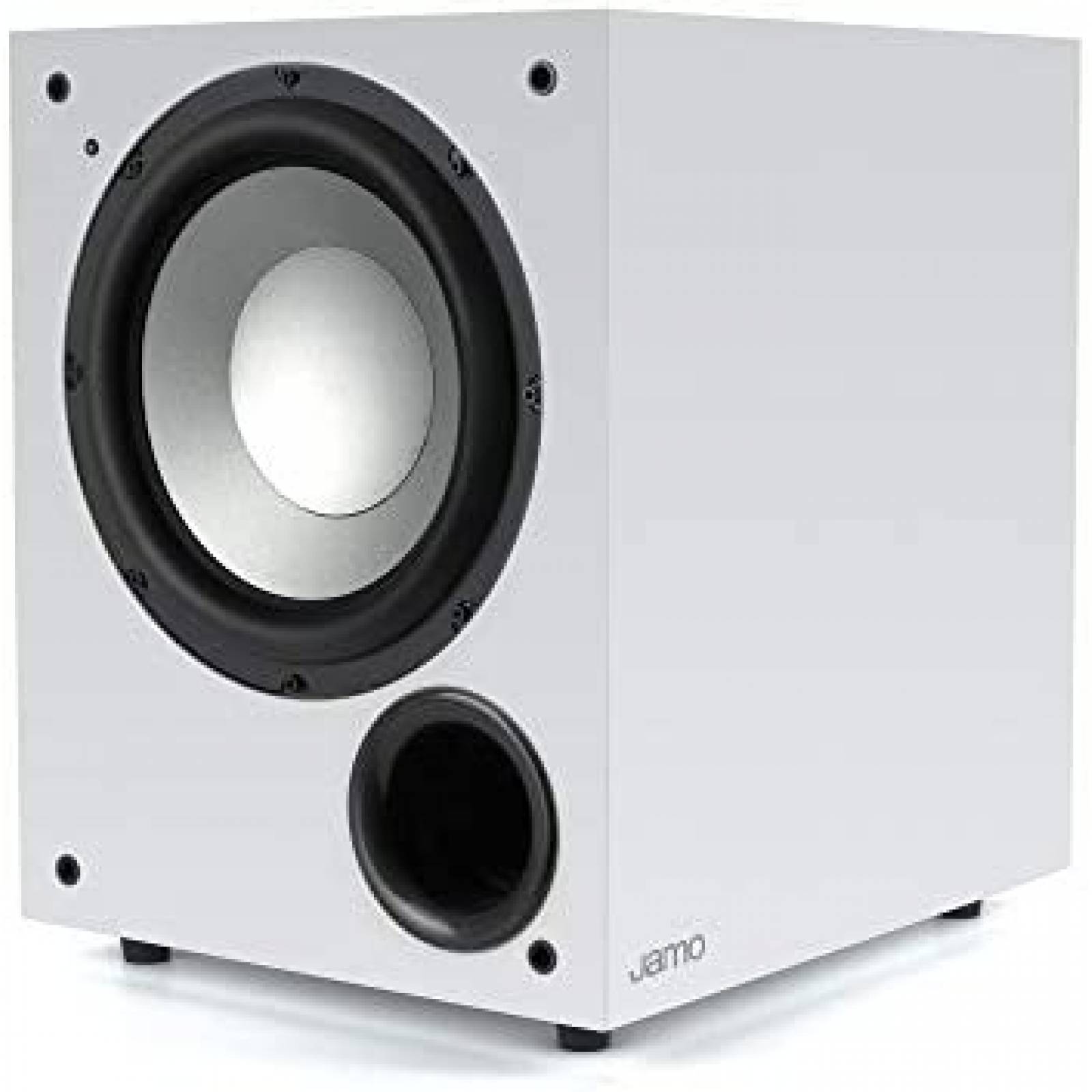 Subwoofer Jamo C910 Amplificador De 300W RCA -Blanco