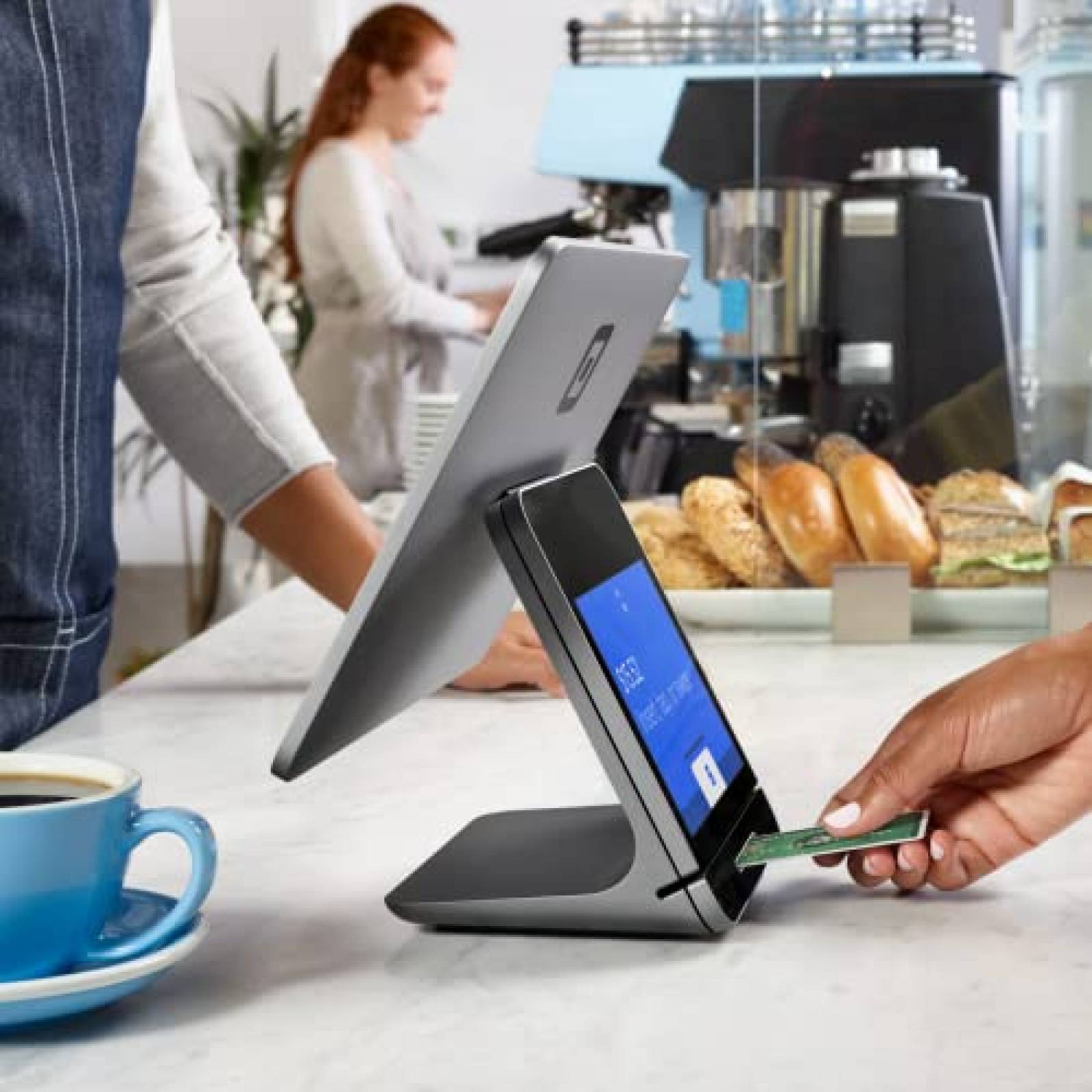 Terminal de Pago Con Tarjeta Square Touch Portatil -Negro
