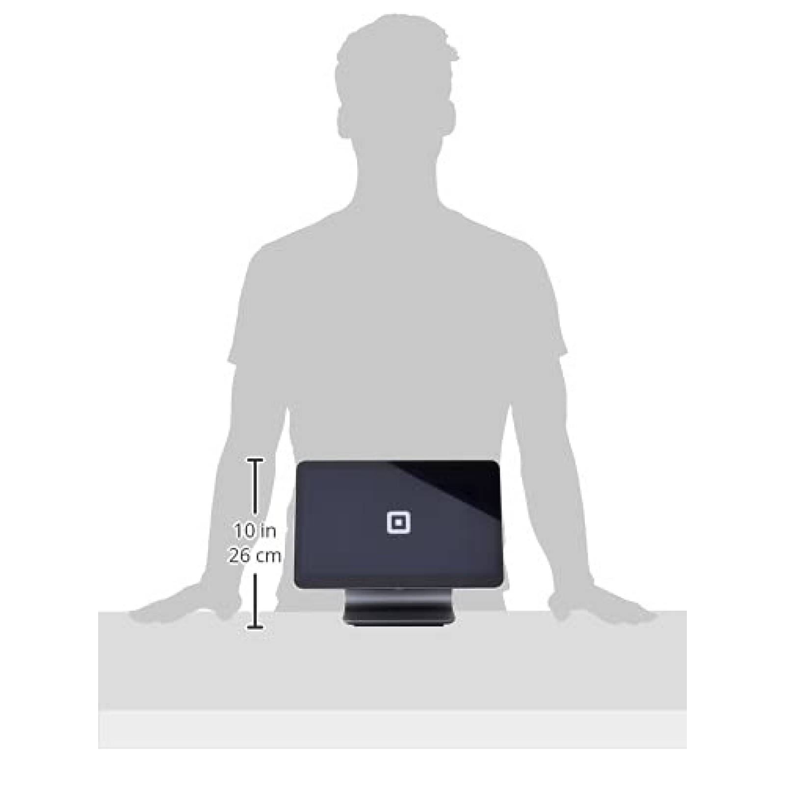 Terminal de Pago Con Tarjeta Square Touch Portatil -Negro