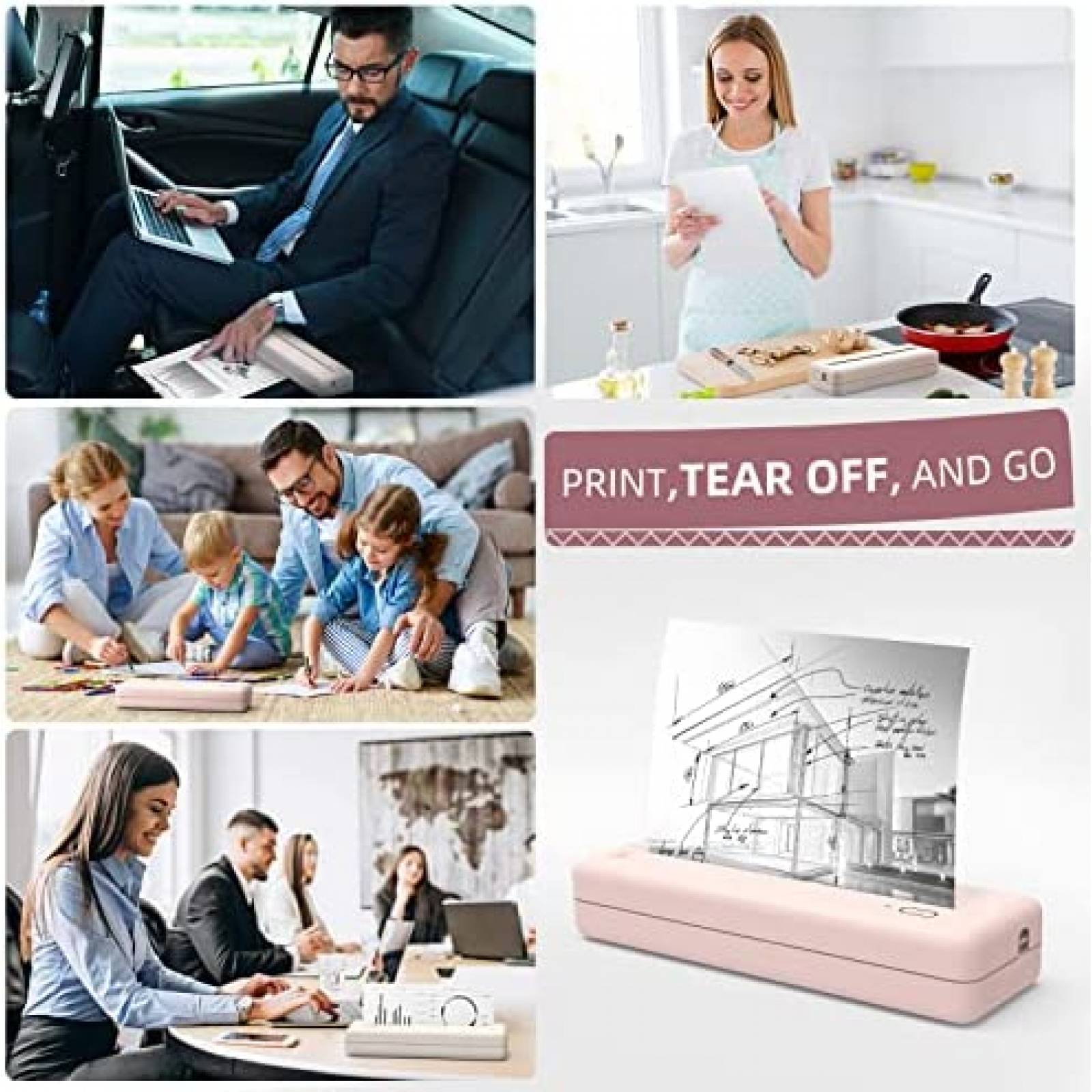 Impresora Termica HPRT MT810 Portatil Inalambrica Bluetooth