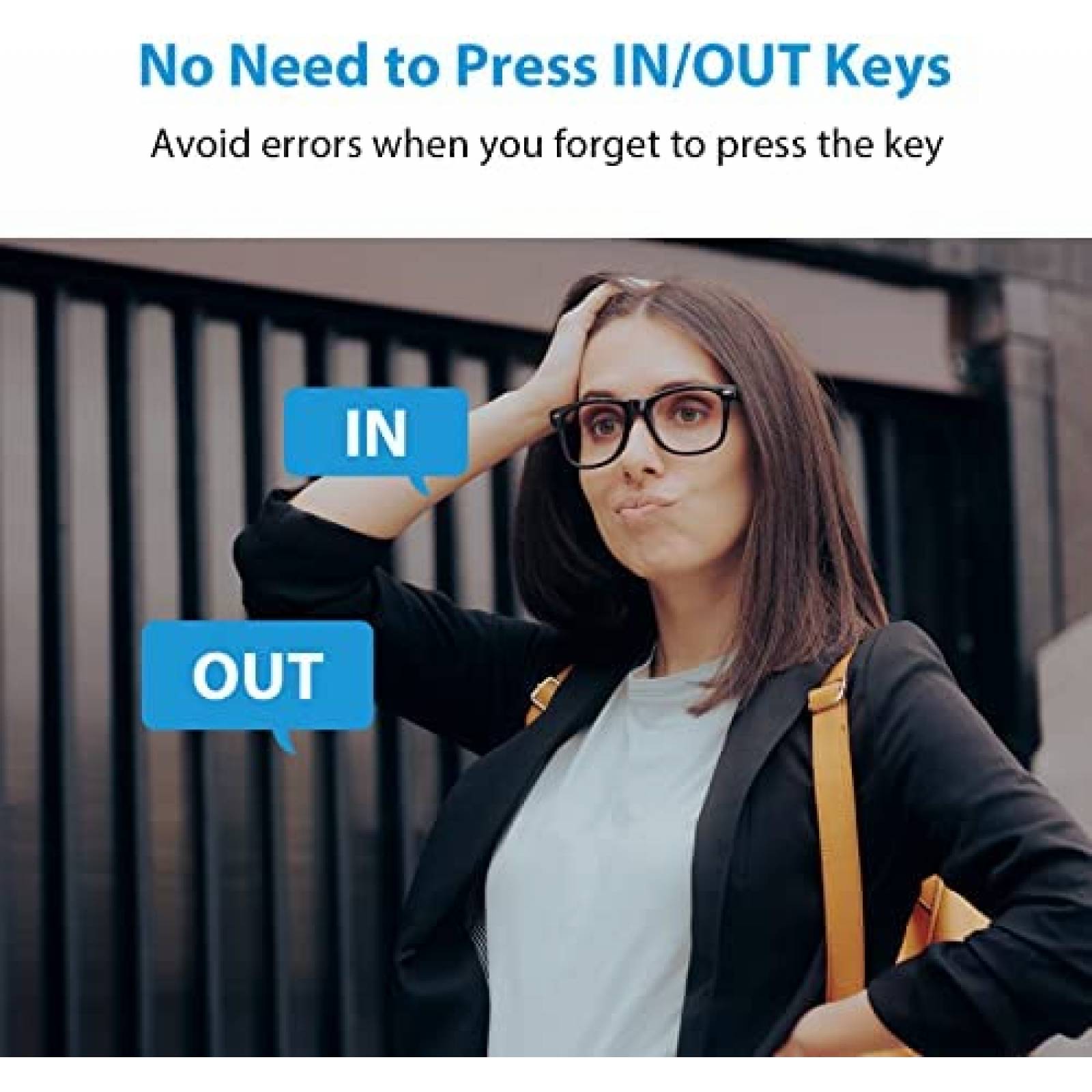 Reloj con Lector de Huella Digital NGTeco Wifi -Gris