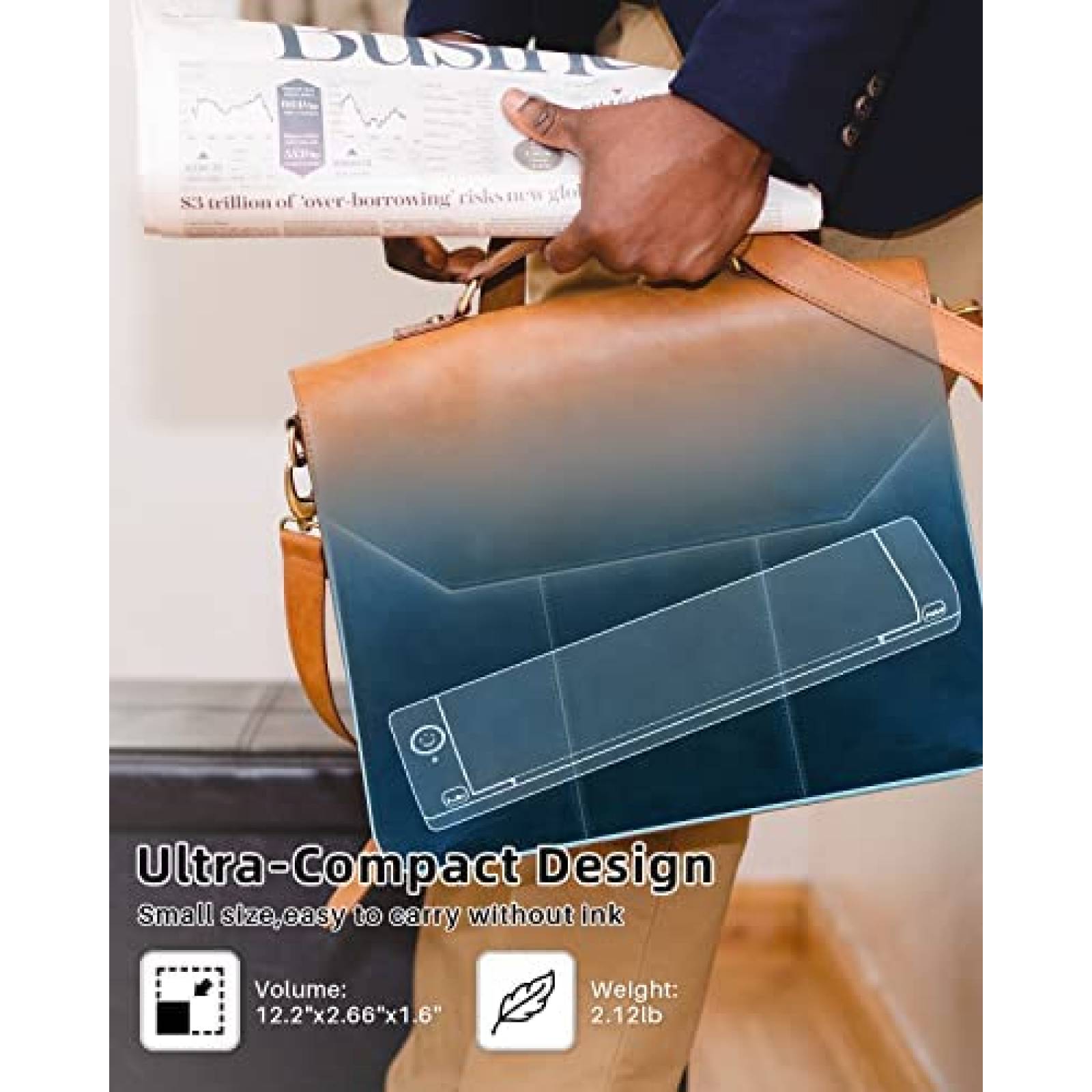 Impresora Termica Phomemo Portatil Inalambrica Bluetooth