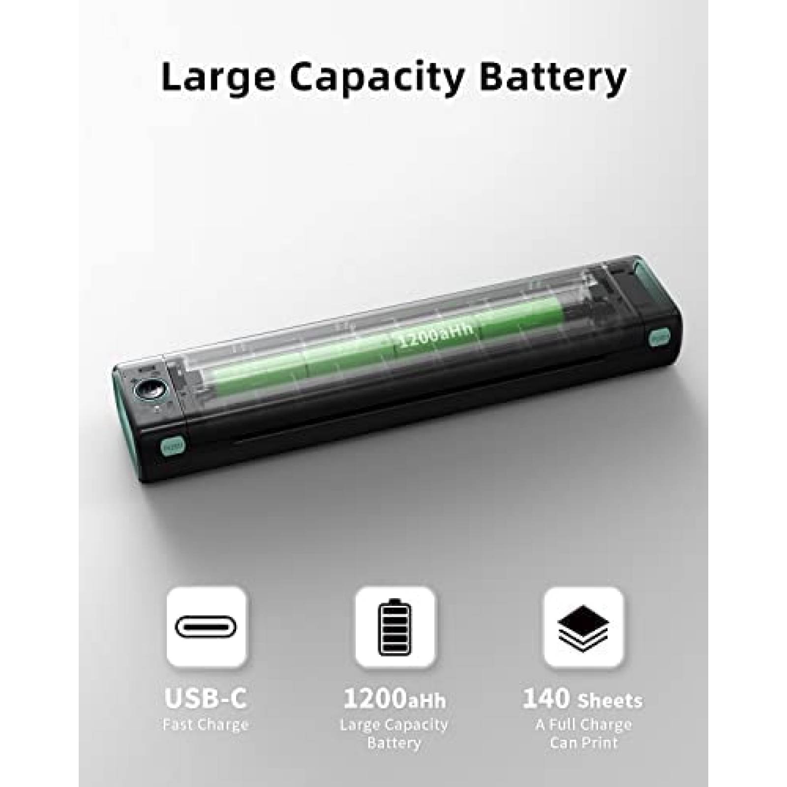 Impresora Termica Phomemo Portatil Inalambrica Bluetooth